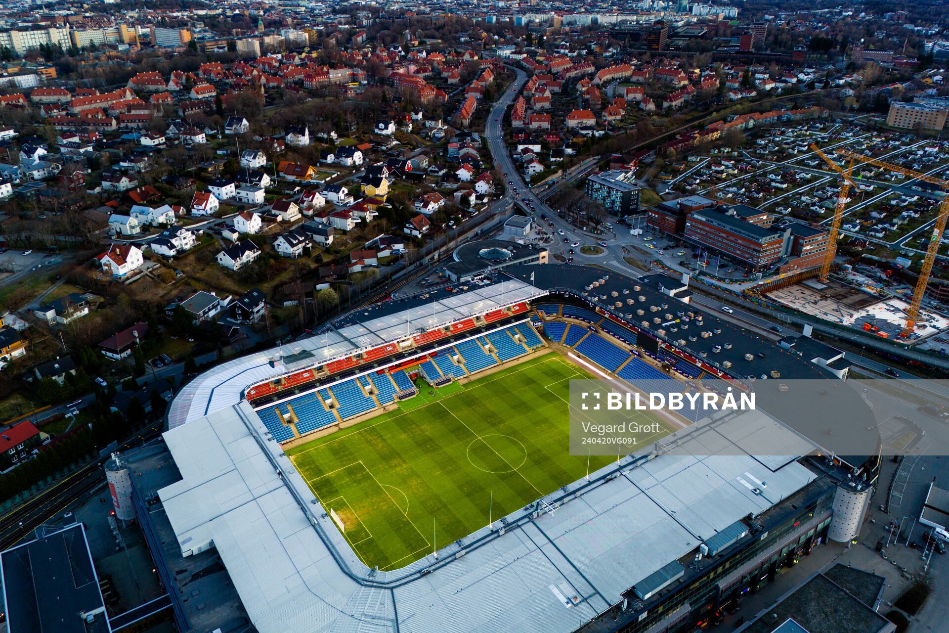 General exterior view of Ullevaal stadion