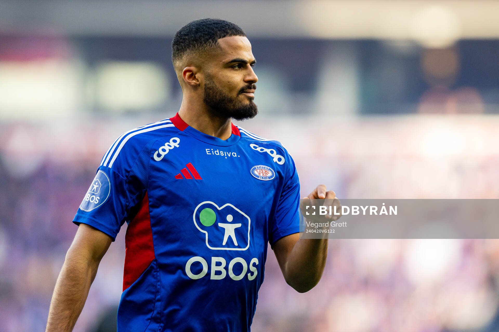 Aaron Kiil Olsen of Vålerenga