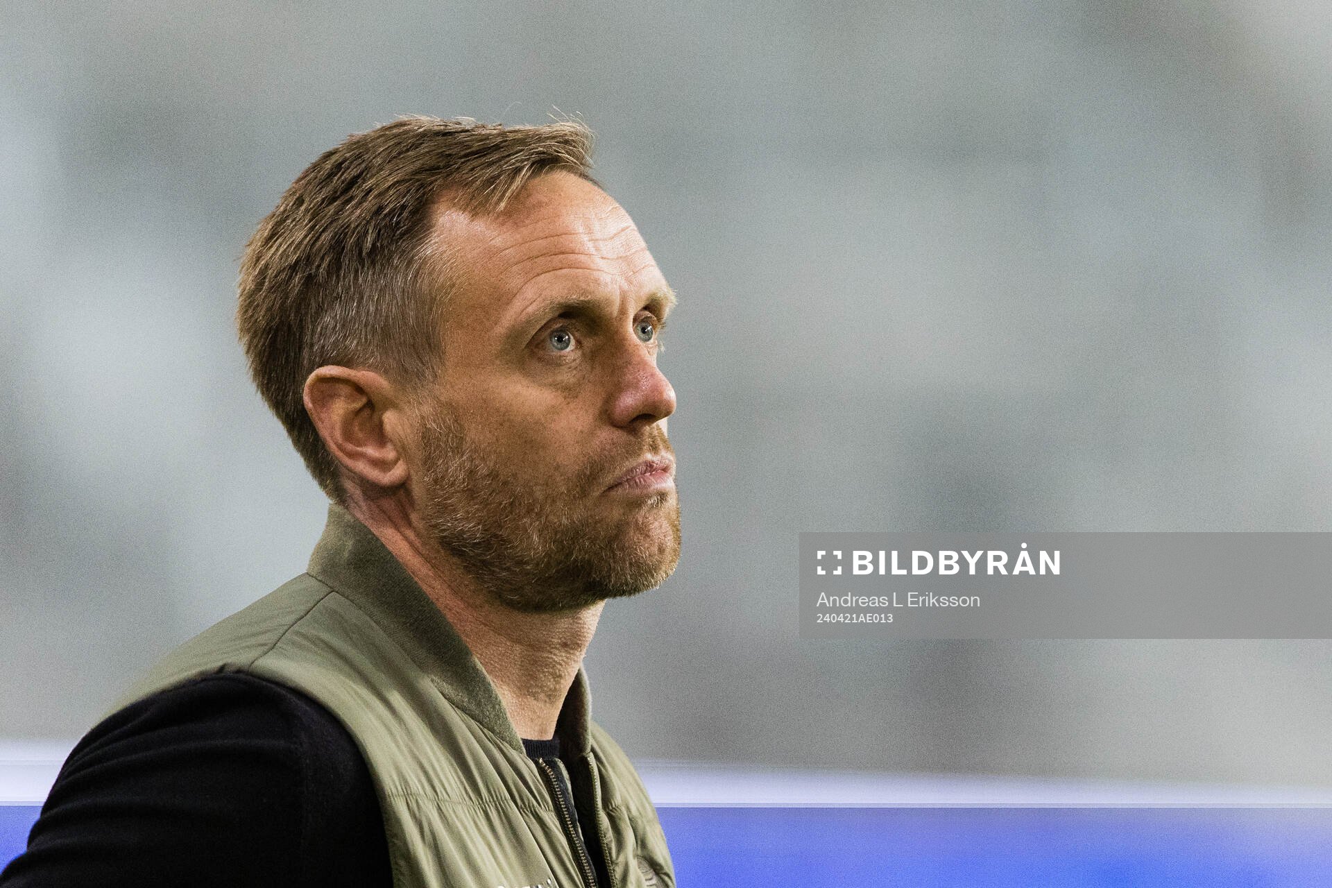 Hammarbys tränare Martin Sjögren