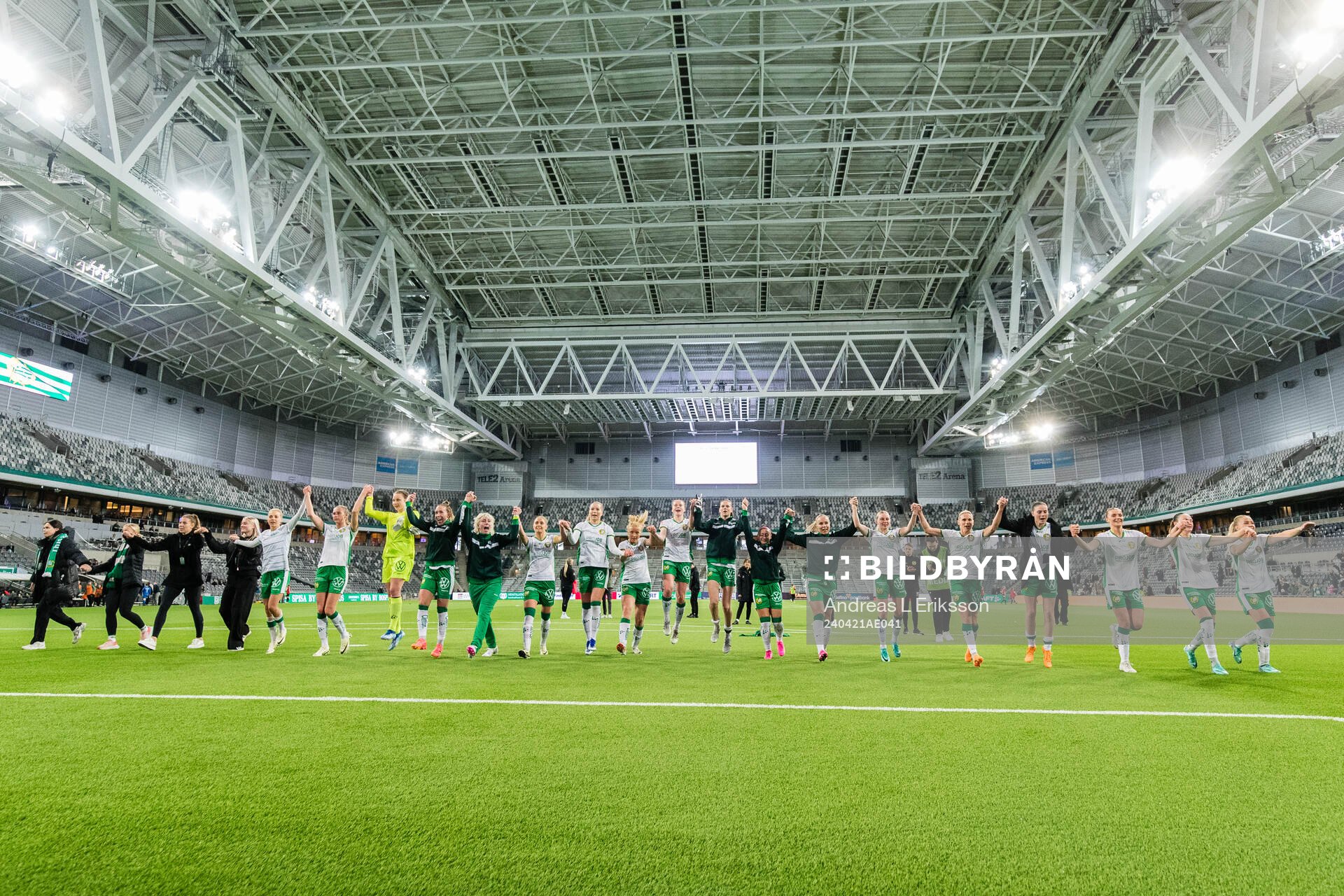 Hammarbys spelare tackar publiken