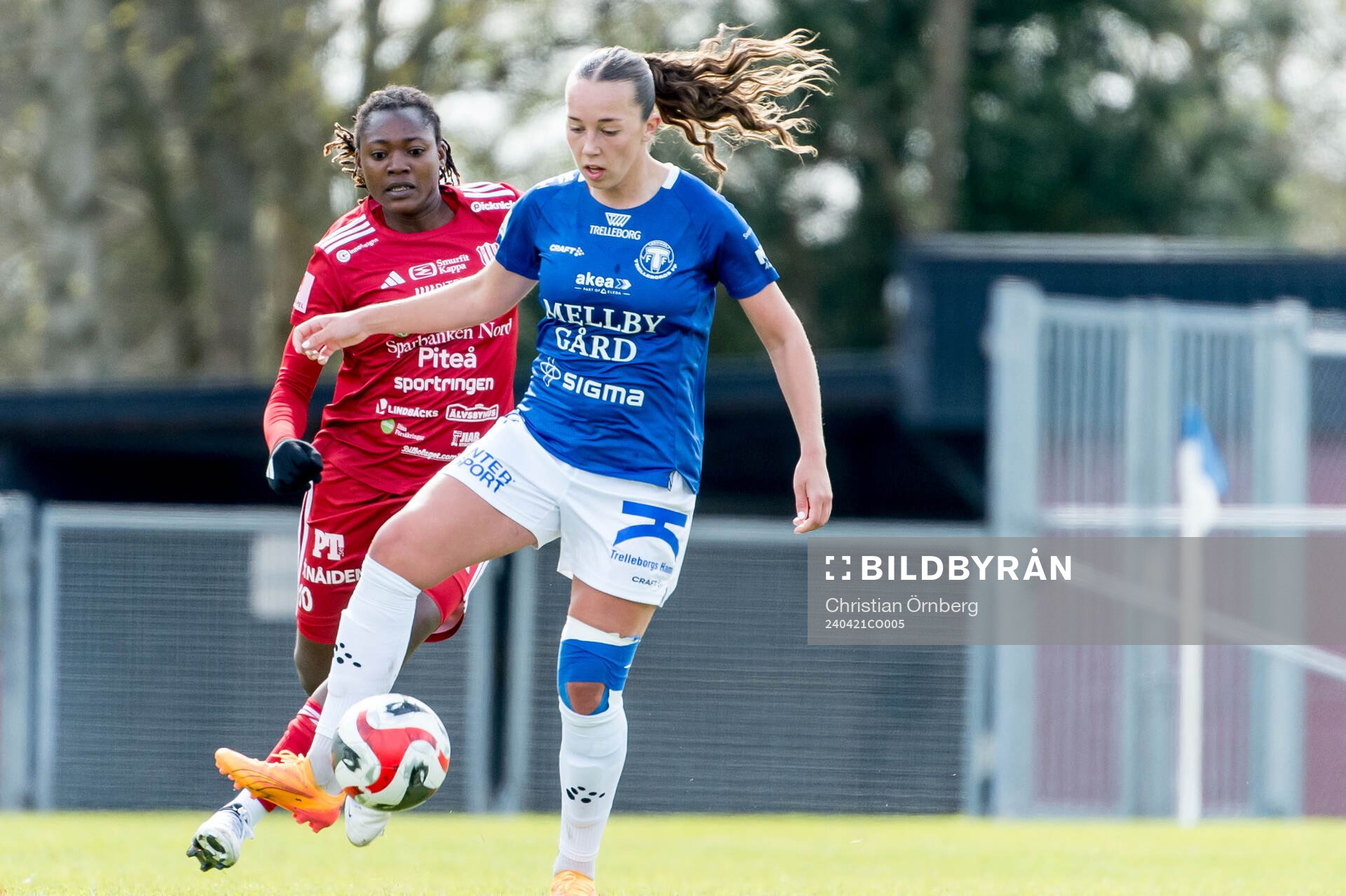 Piteås Anam Imo och Trelleborgs Athinna Persson Lundgren