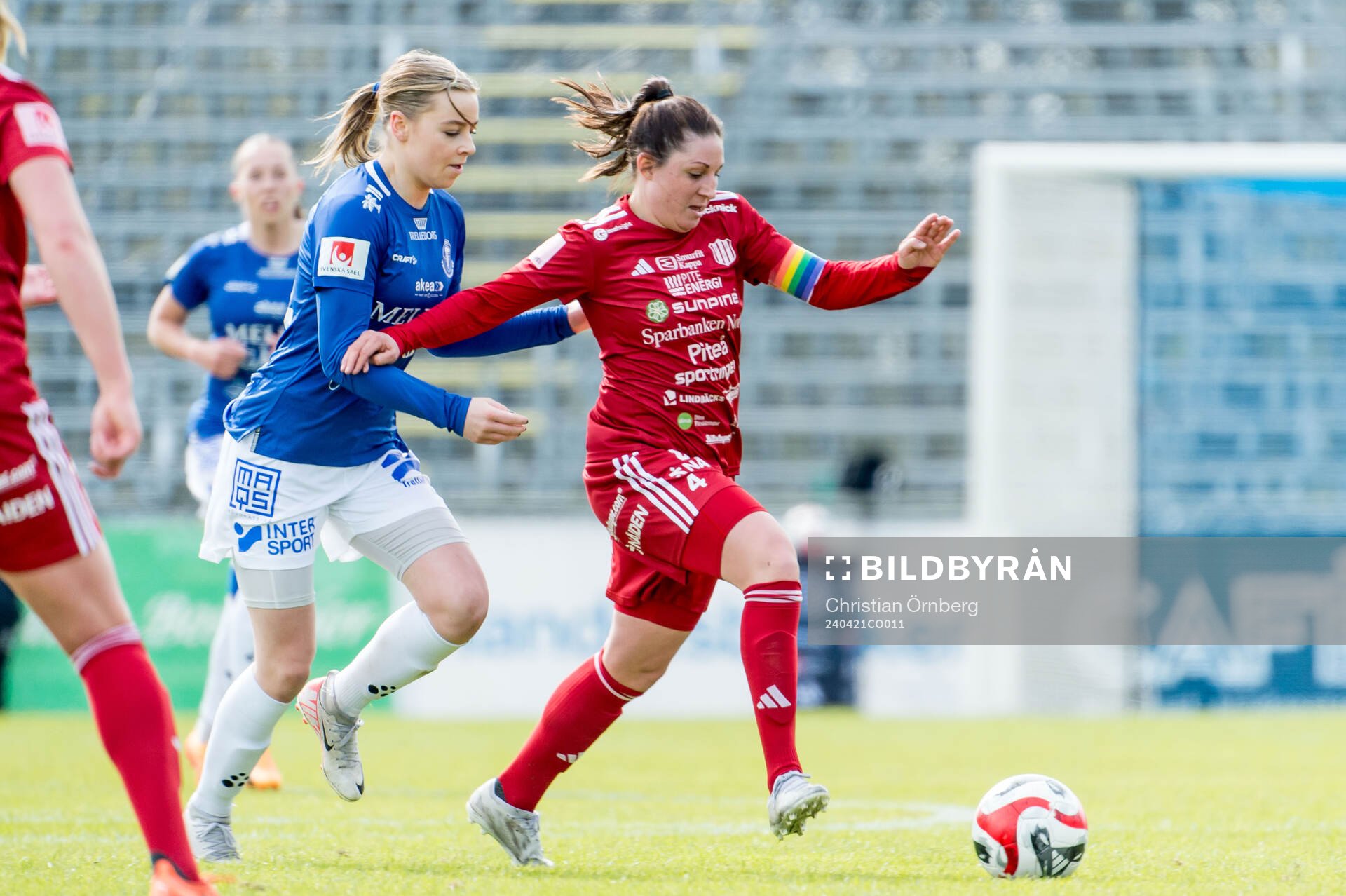 Trelleborgs Alice Egnér och Piteås Josefin Johansson