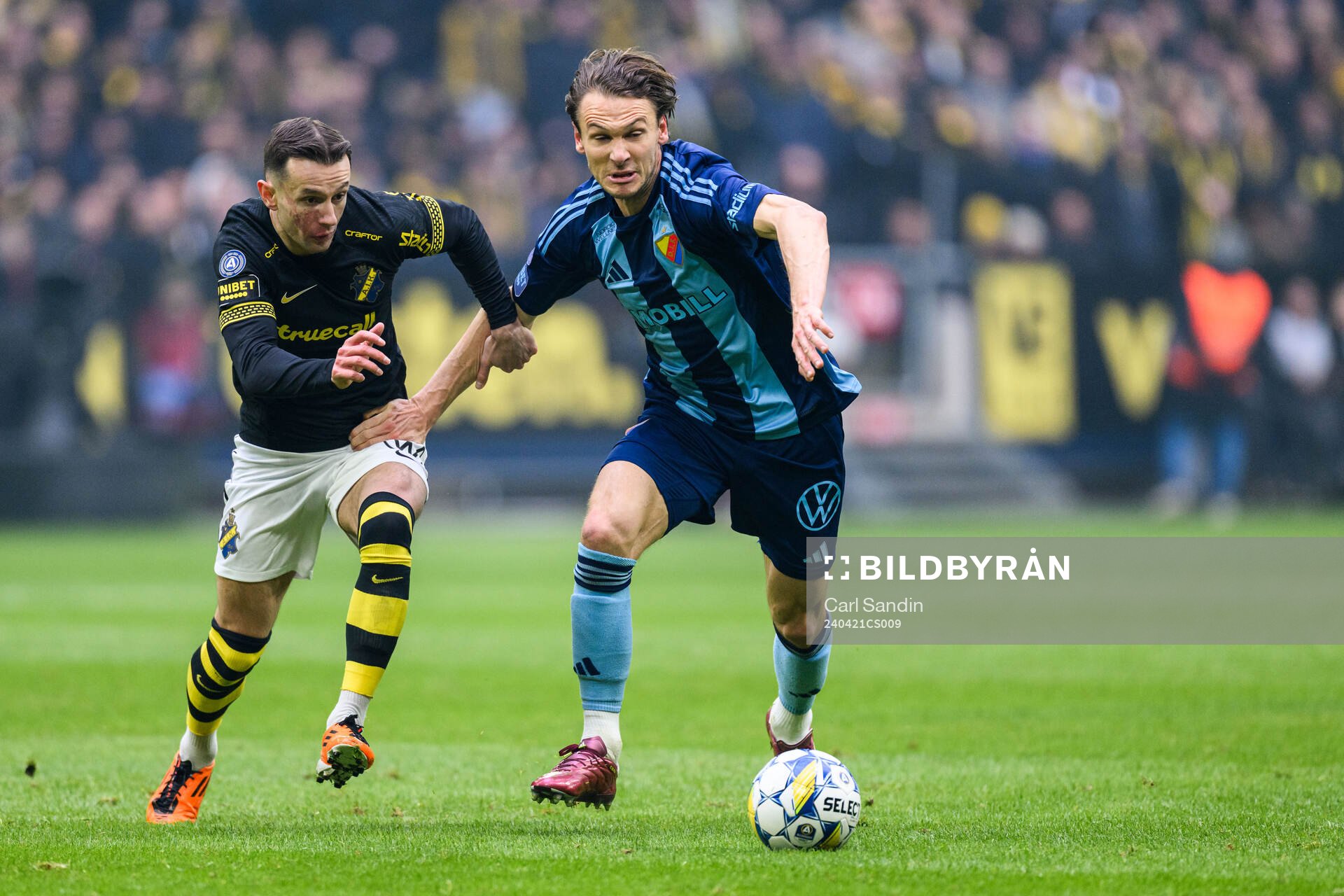 AIKs Bersant Celina och Djurgårdens Albin Ekdal