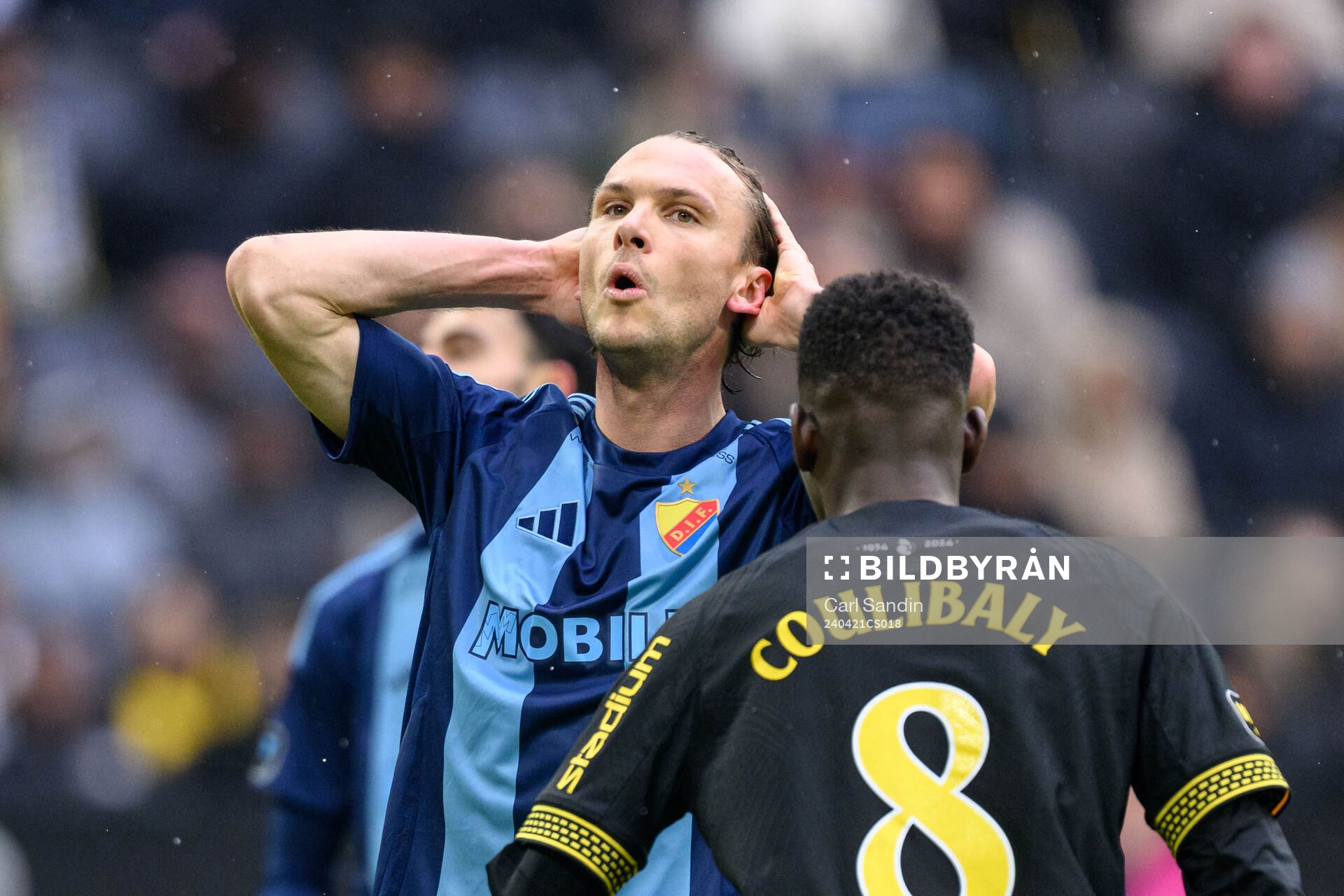 Djurgårdens Albin Ekdal deppar
