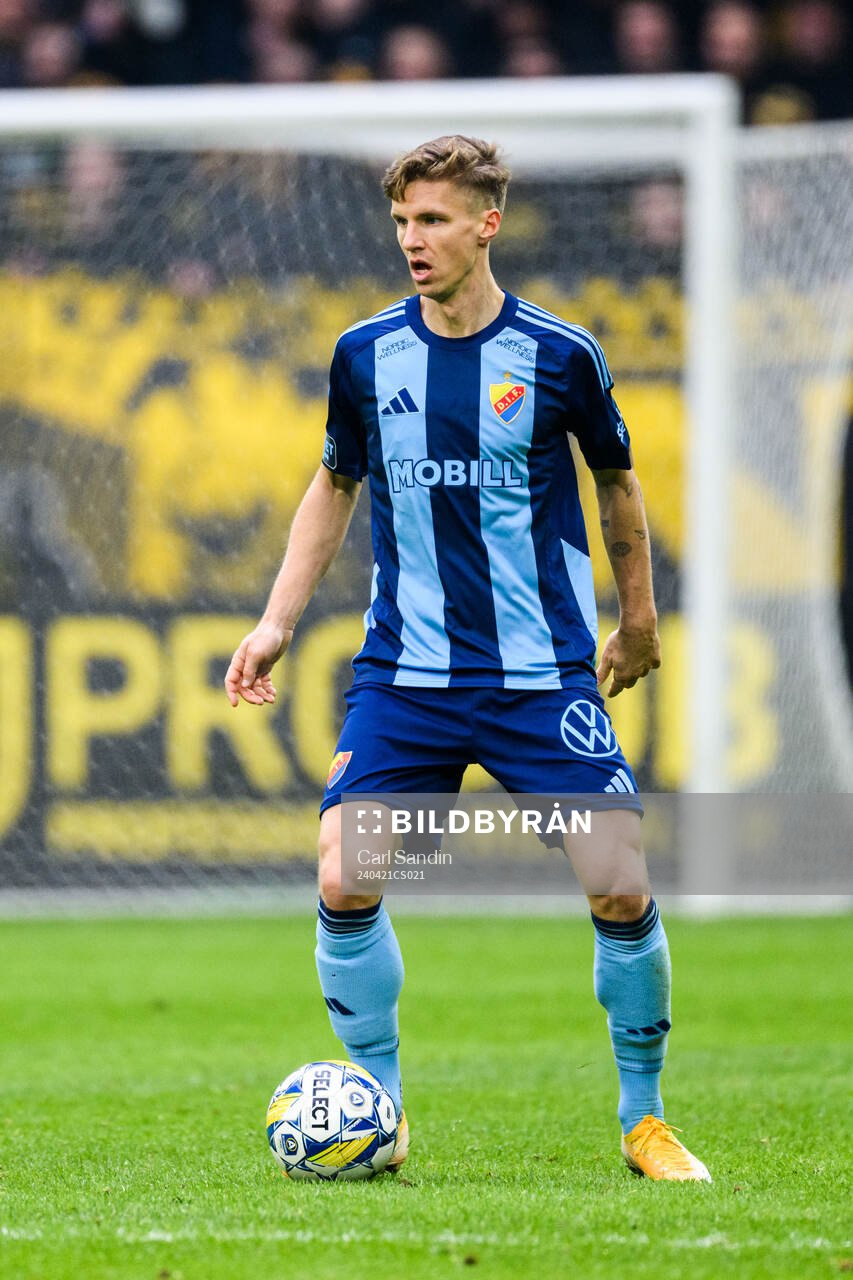 Djurgårdens Samuel Leach Holm