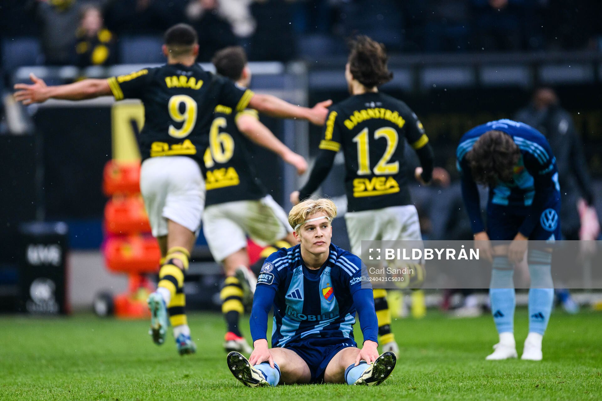 Djurgårdens Lucas Bergvall deppar