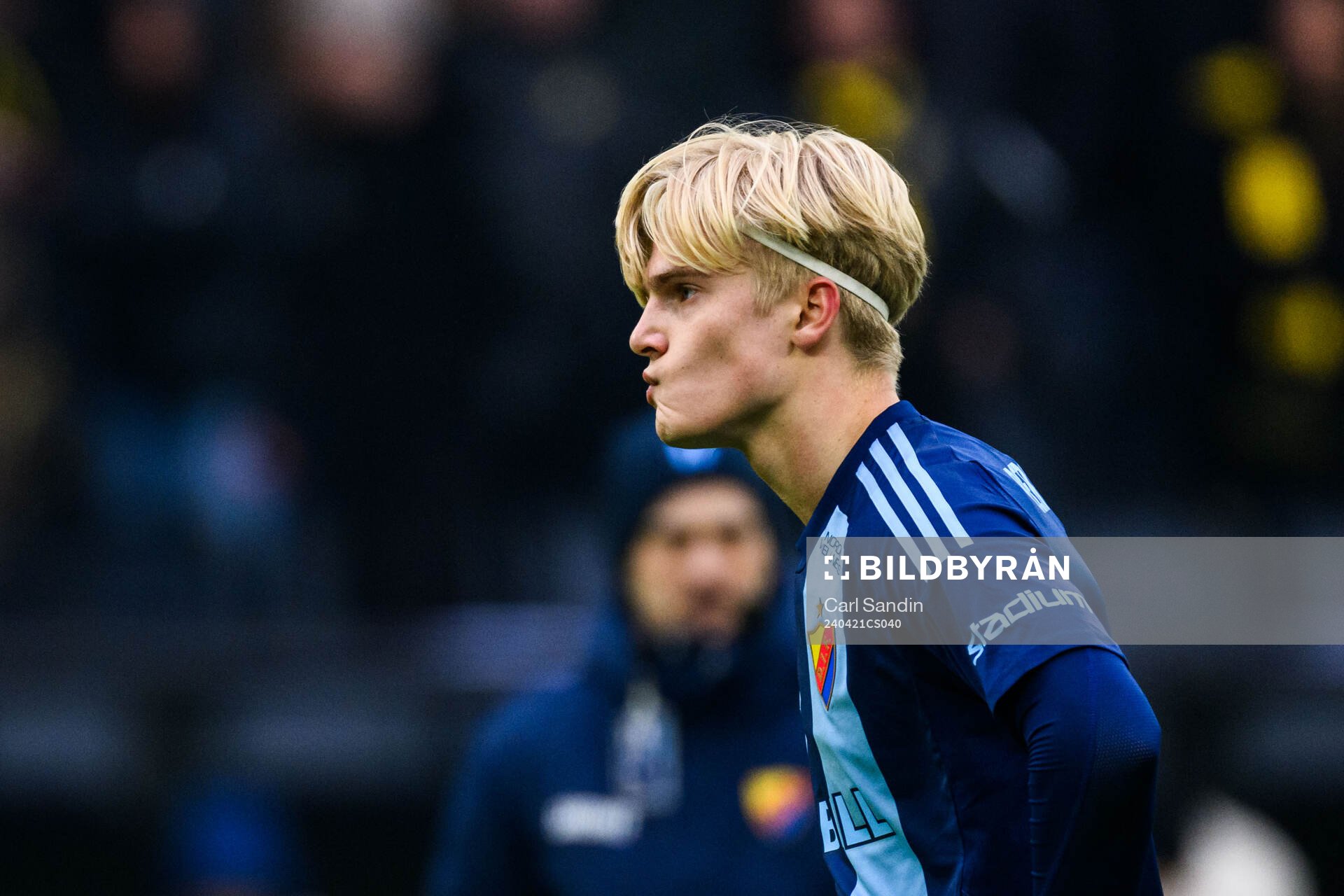 Djurgårdens Lucas Bergvall deppar