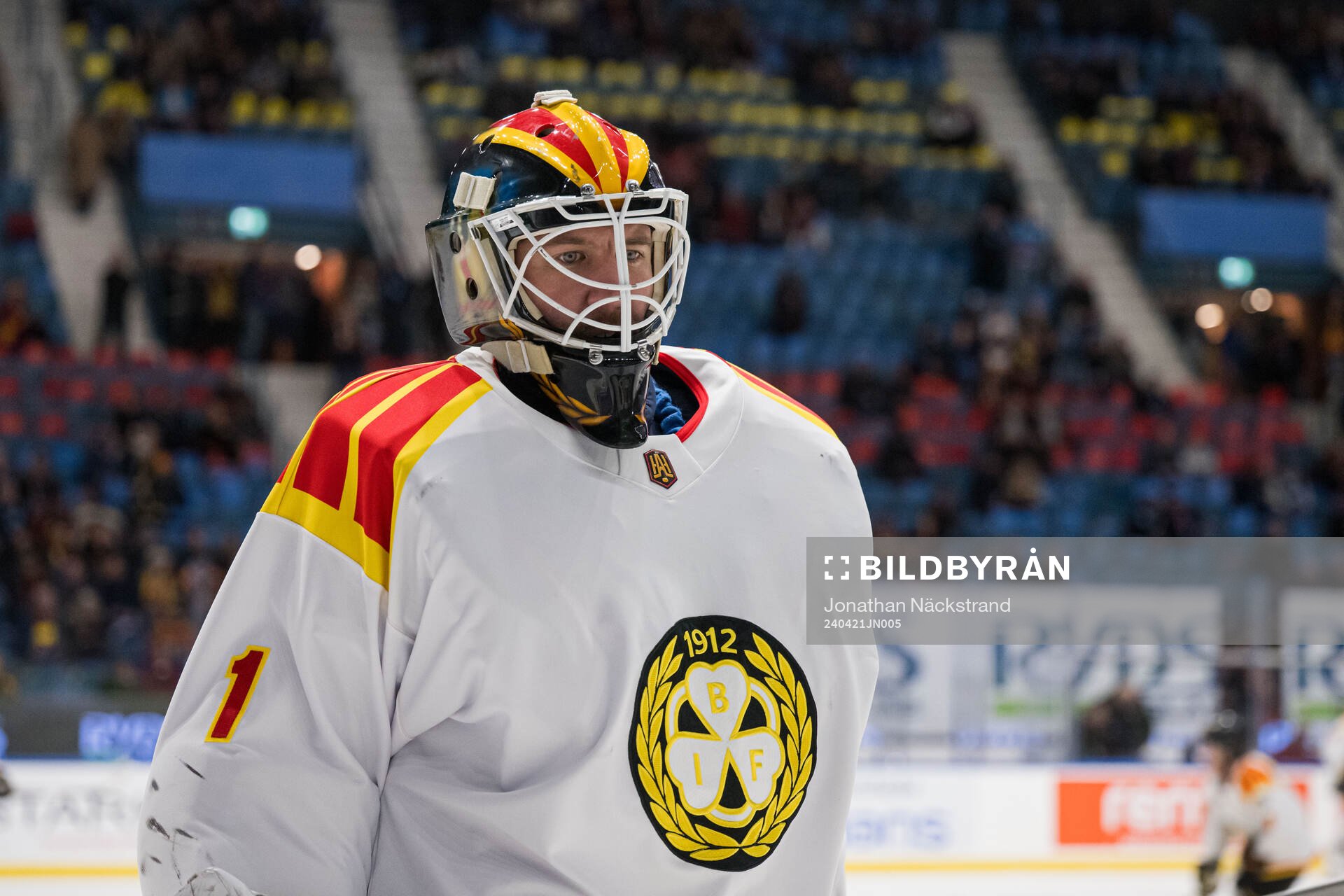 Brynäs målvakt Jared Coreau