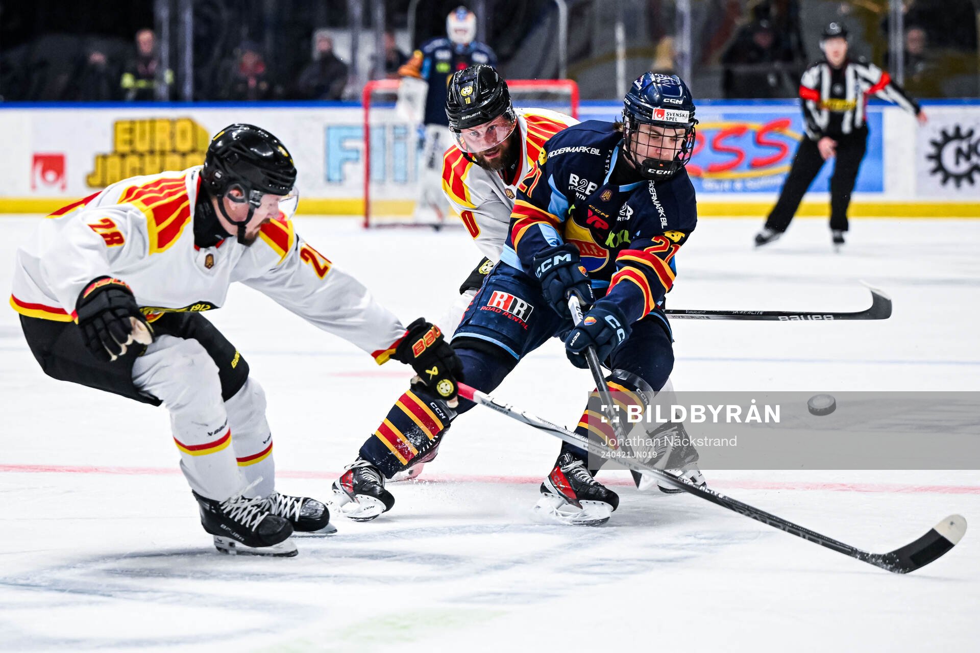 Brynäs Johannes Kinnvall och Johan Larsson och