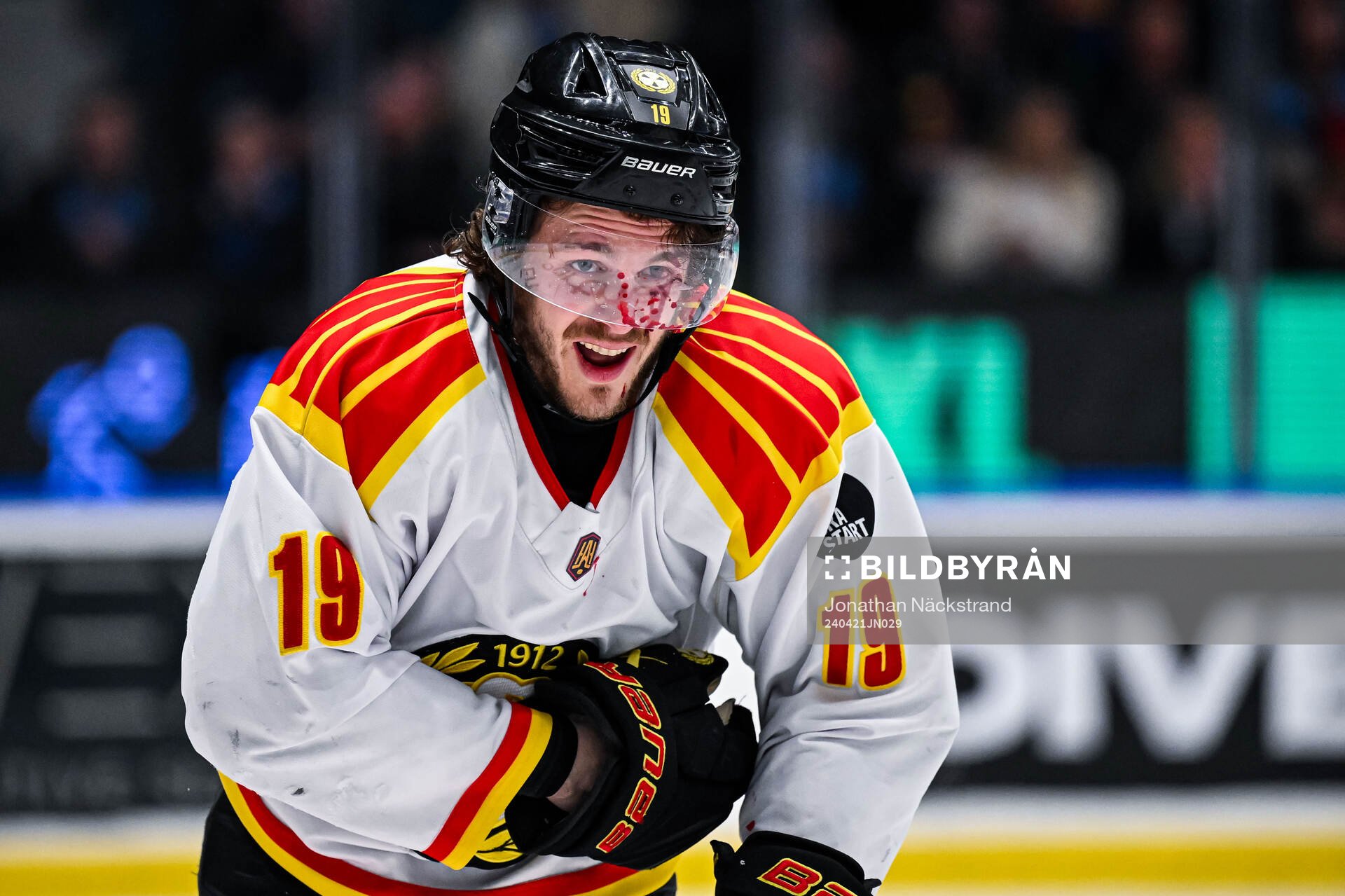 Brynäs Tyler Kelleher har ont