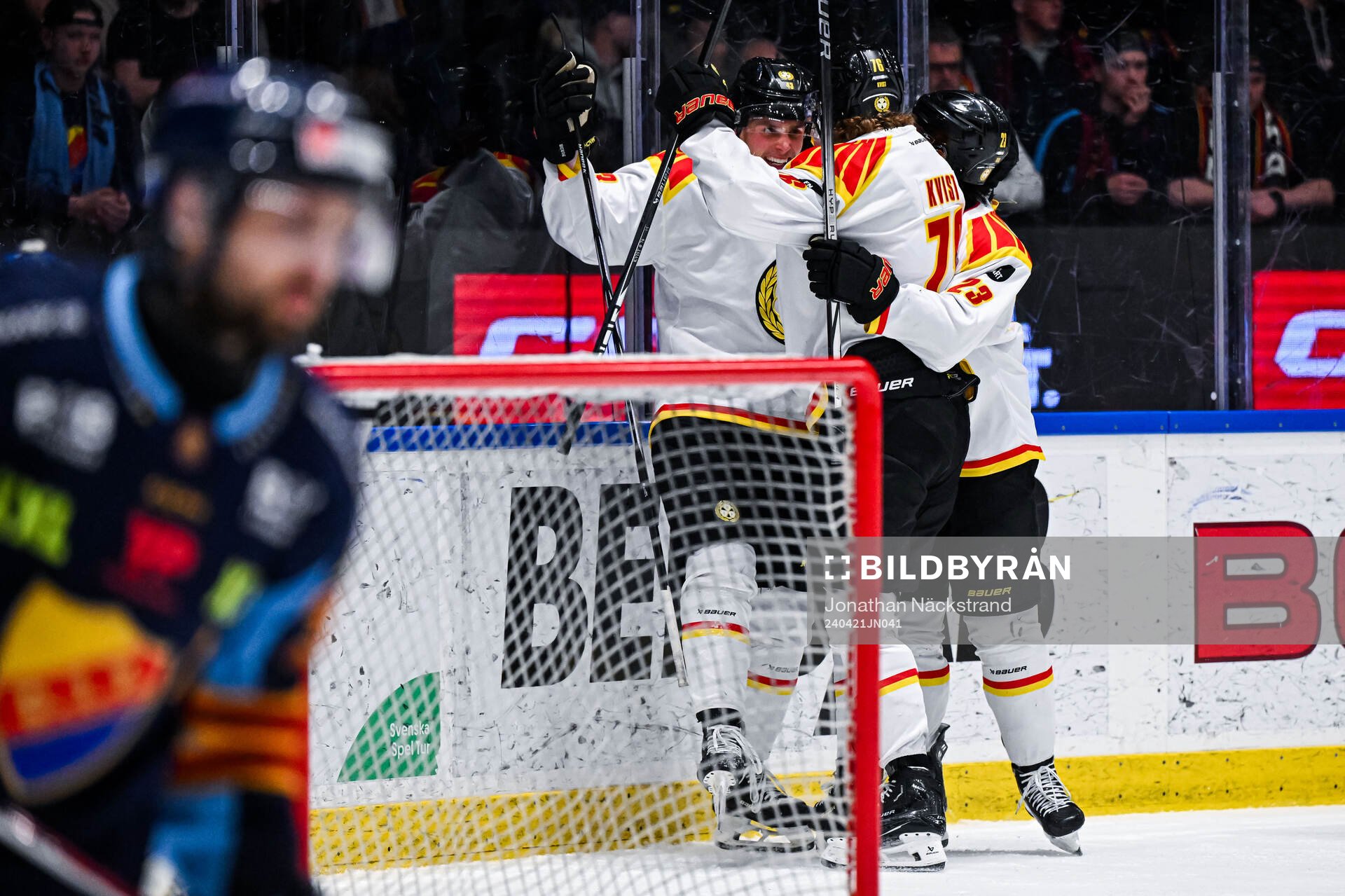 Brynäs Noel Nordh jublar