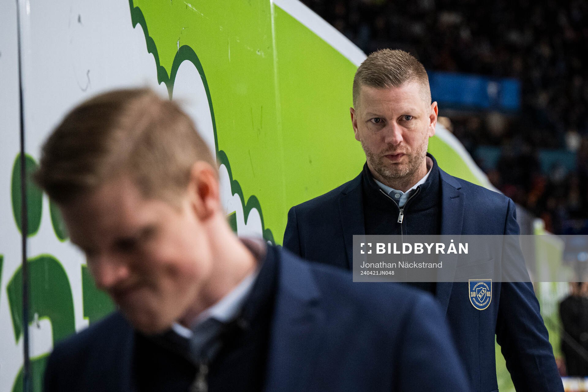 Djurgårdens tränare Michael Holmqvist