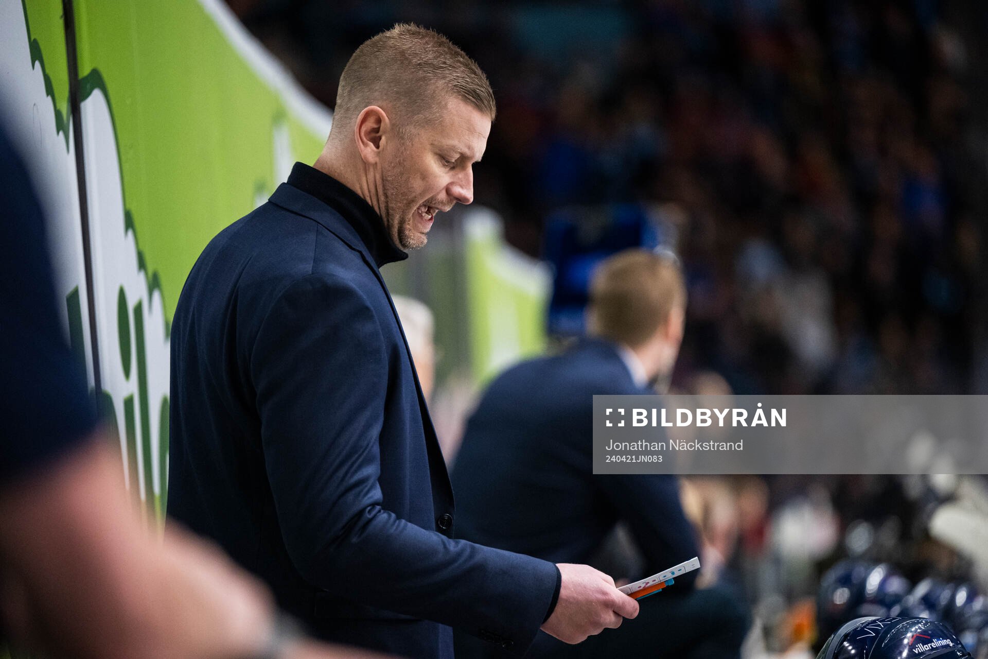 Djurgårdens tränare Michael Holmqvist
