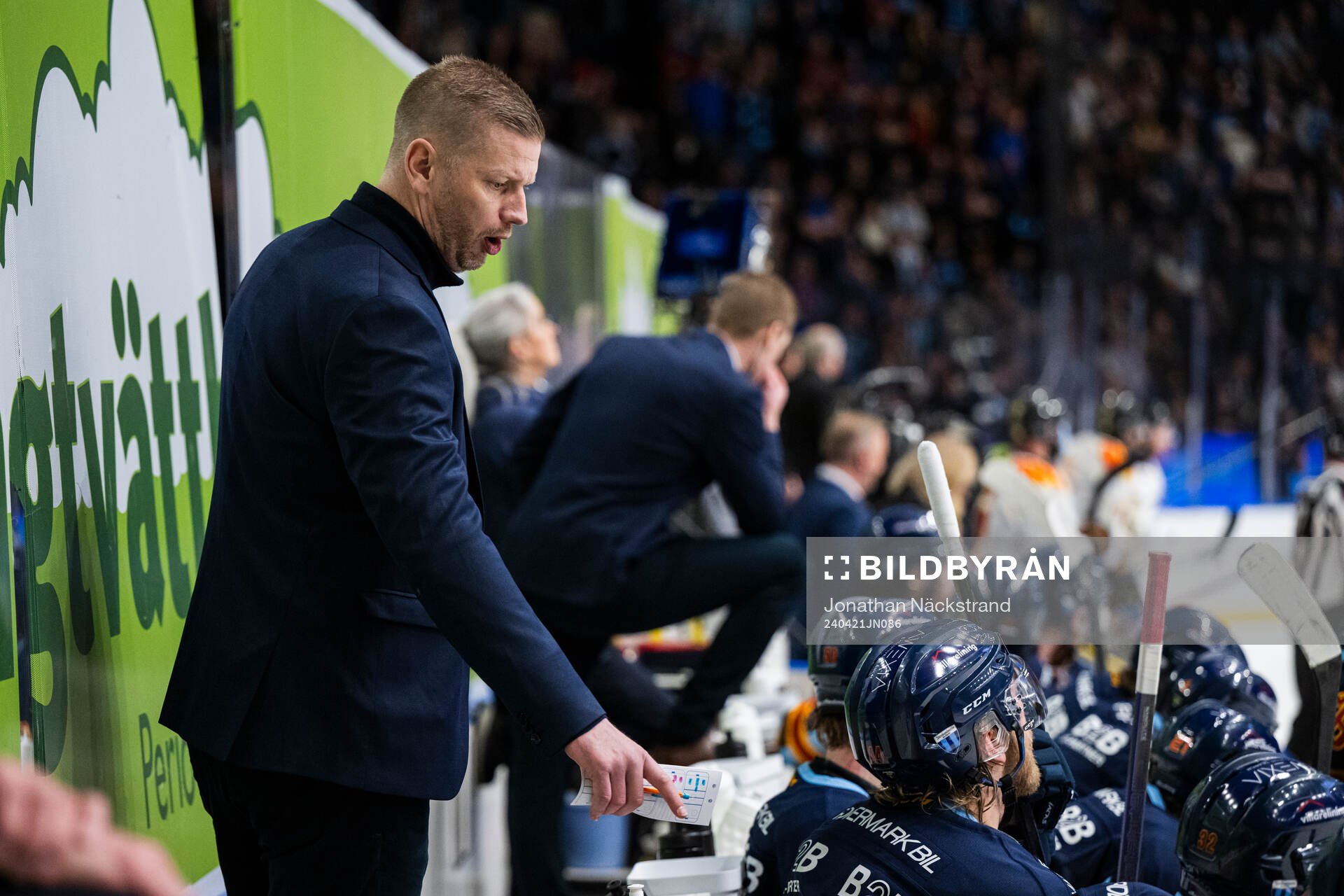 Djurgårdens tränare Michael Holmqvist