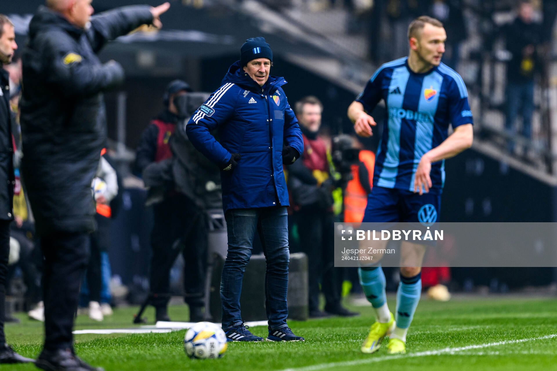 Djurgårdens tränare Thomas Lagerlöf