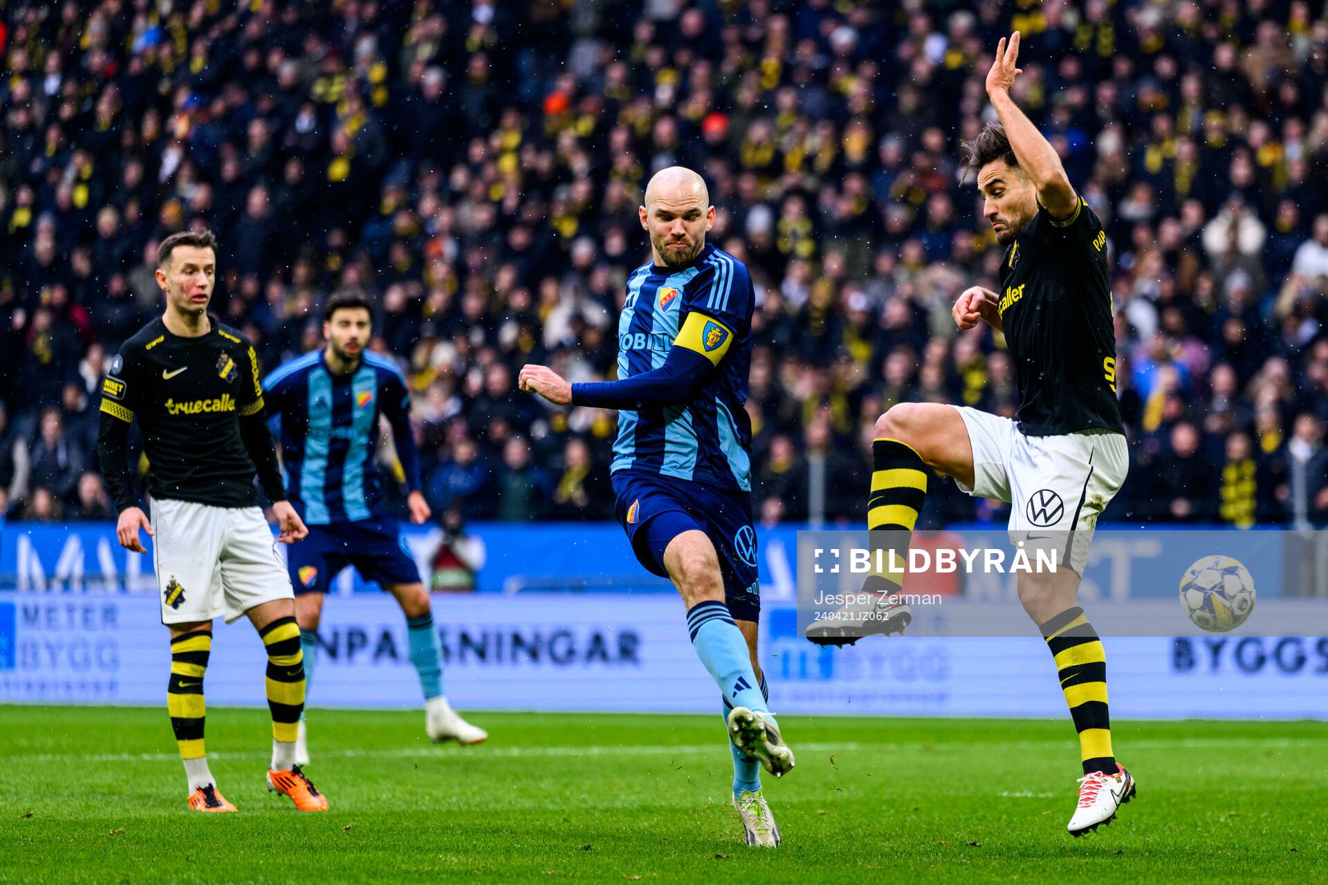 Djurgårdens Marcus Danielson och AIKs Sotirios