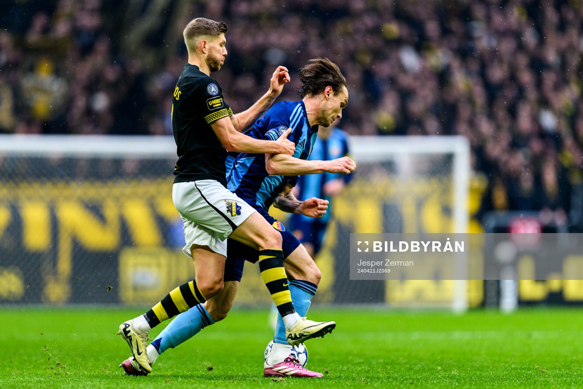 AIKs Anton Salétros och Djurgårdens Albin Ekdal