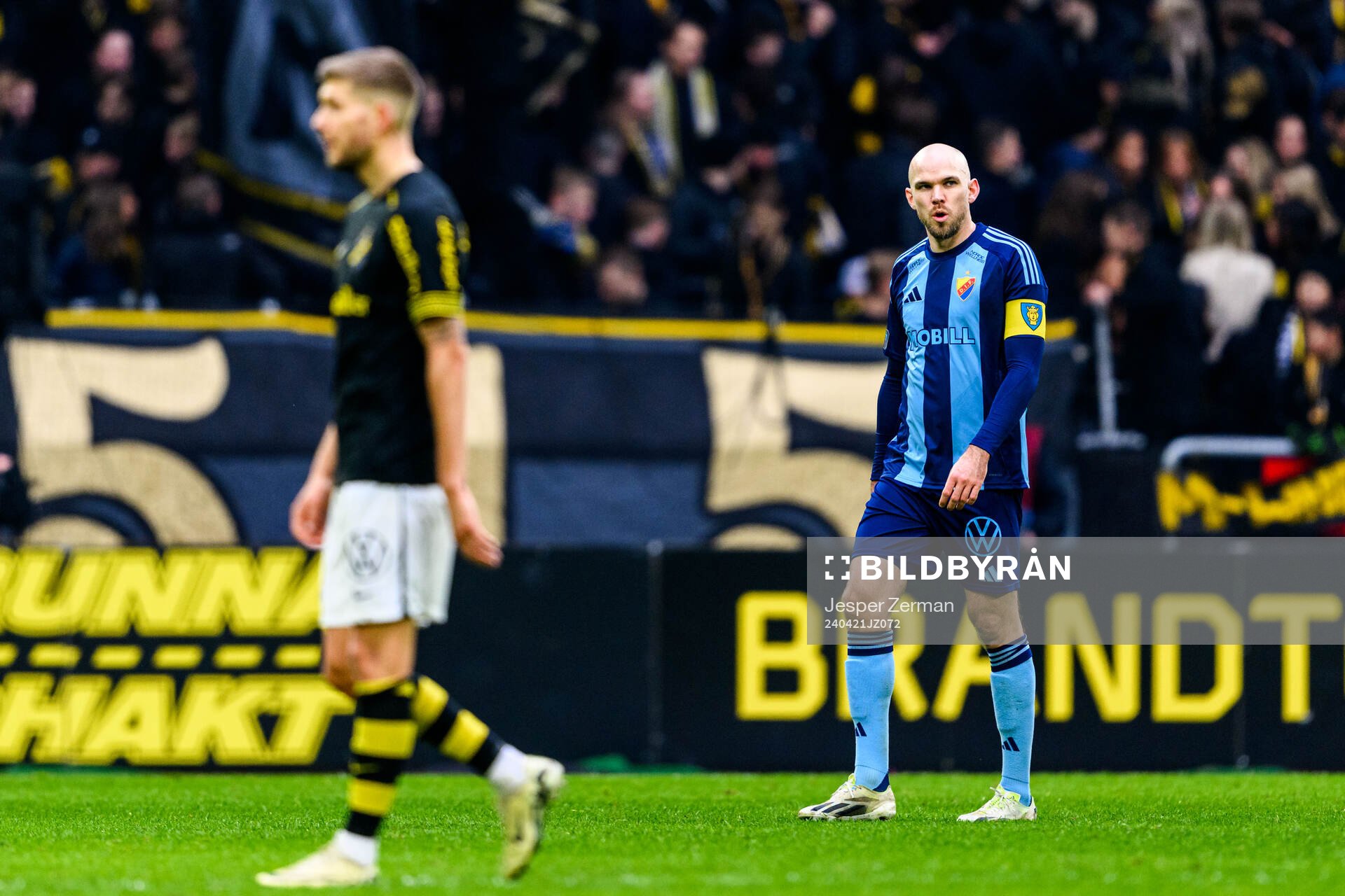 Djurgårdens Marcus Danielson deppar