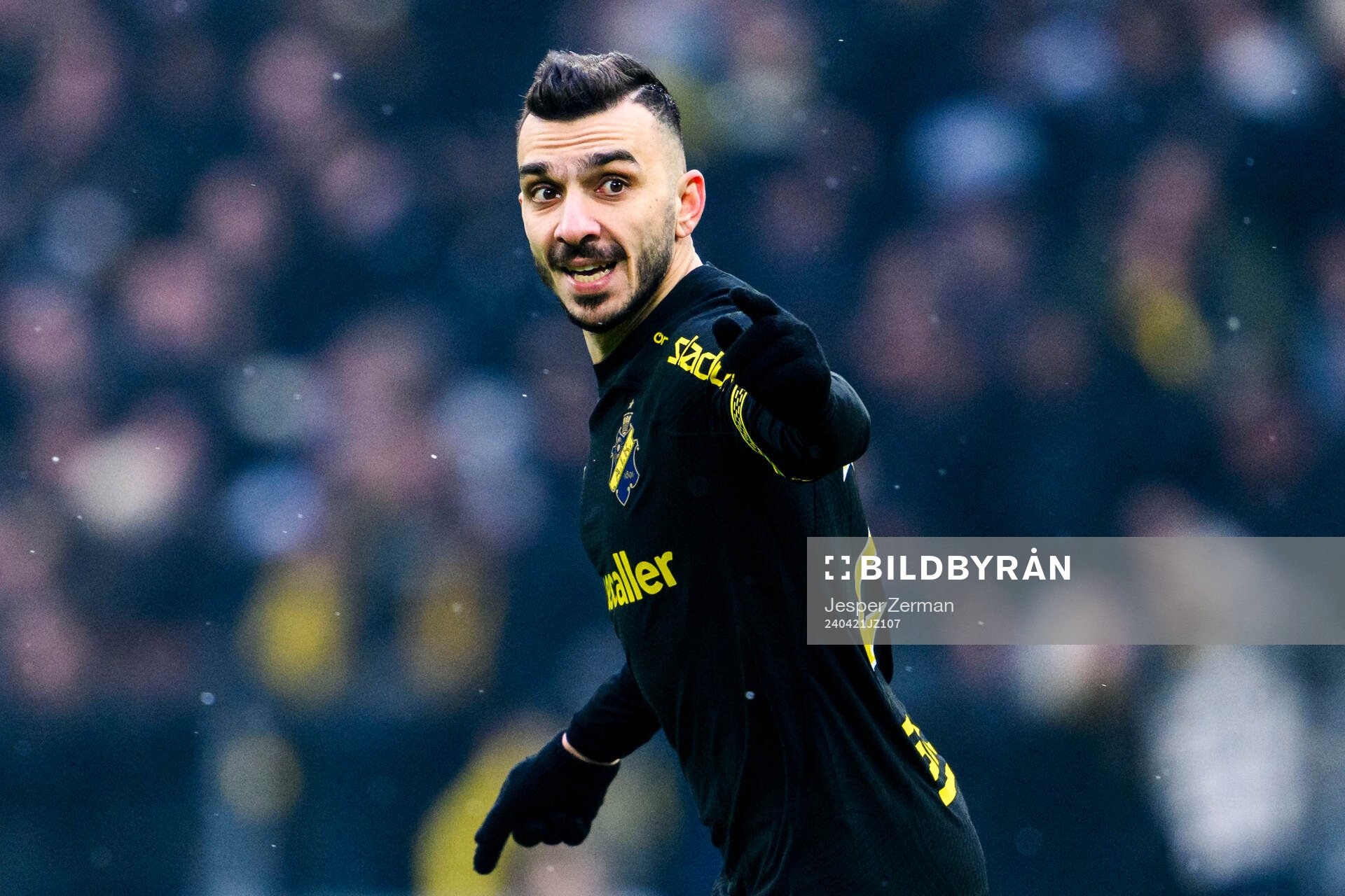 AIKs Ioannis Pittas jublar