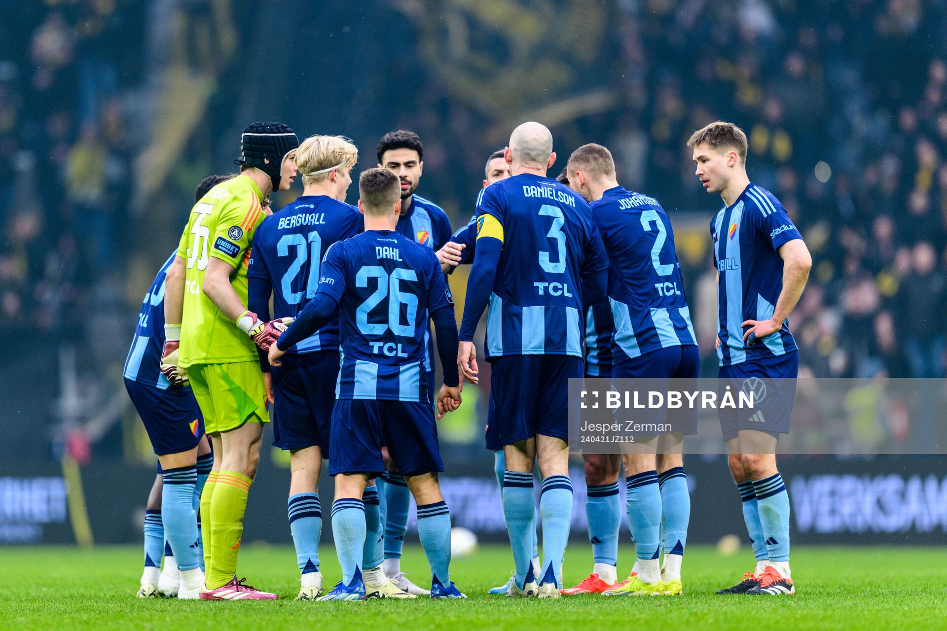 Djurgårdens spelare deppar