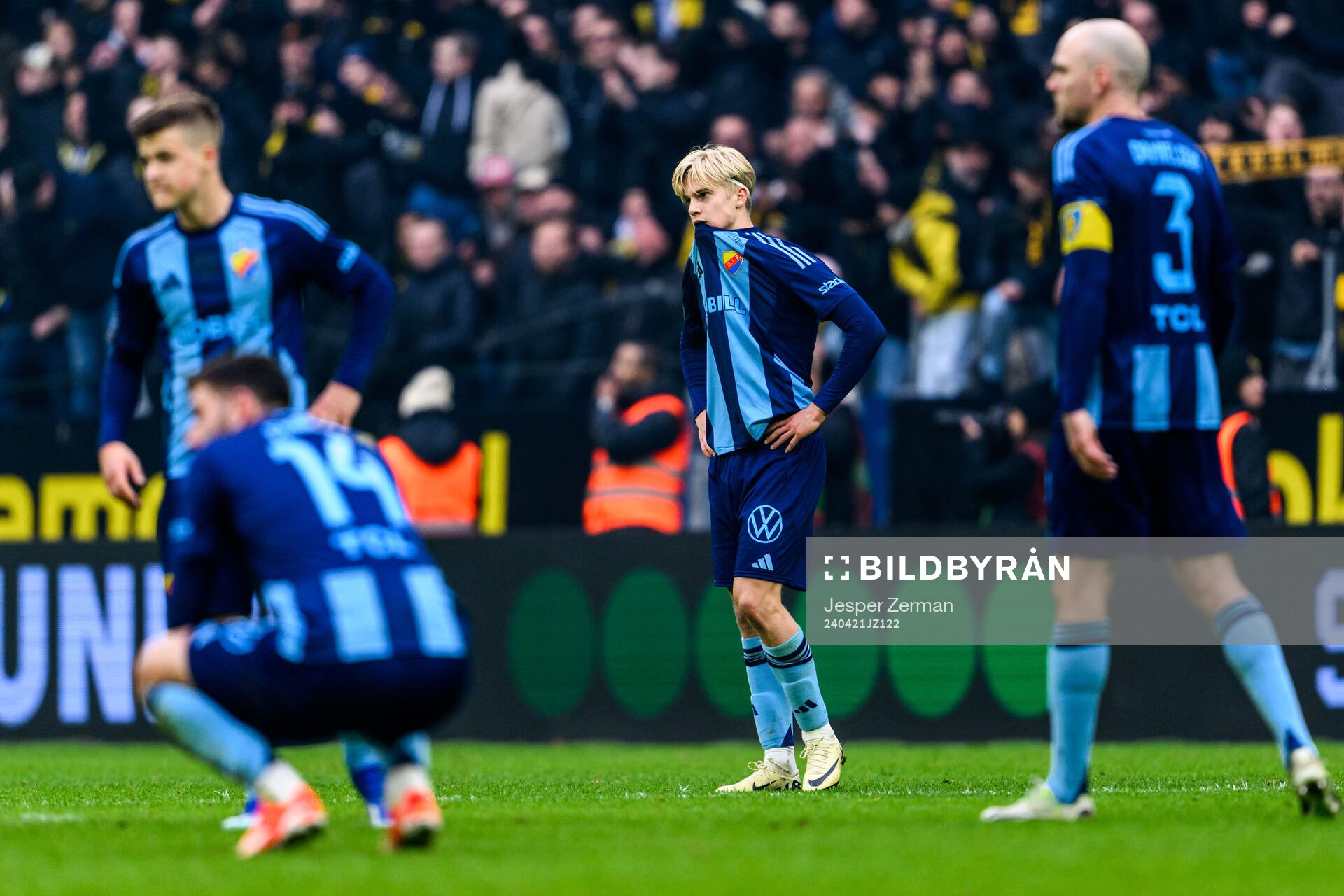 Djurgårdens Lucas Bergvall deppar