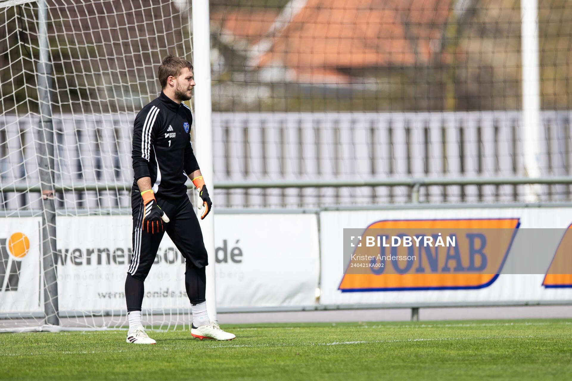 Falkenbergs målvakt Anton Andersson