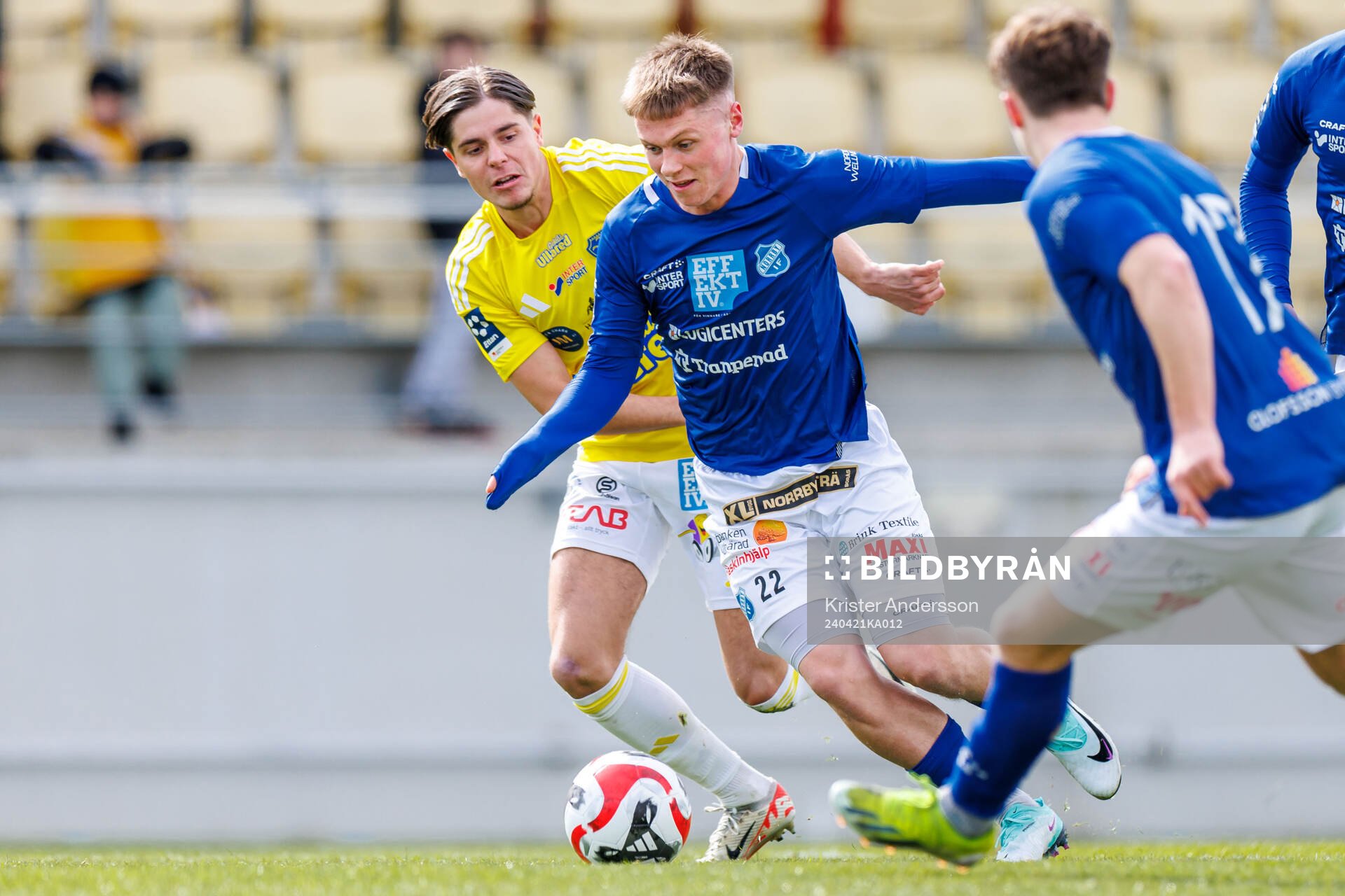 Falkenbergs Isaac Shears och Norrbys Teo Helge