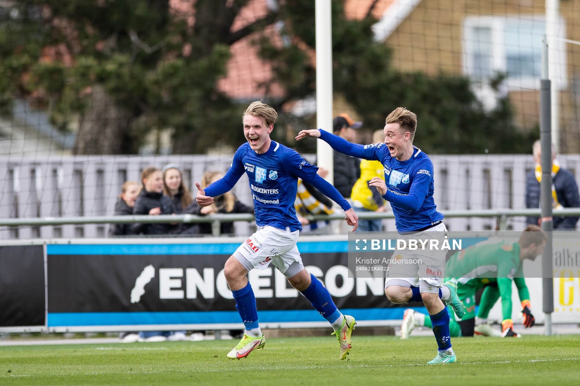 Norrbys Teodor Wålemark jublar