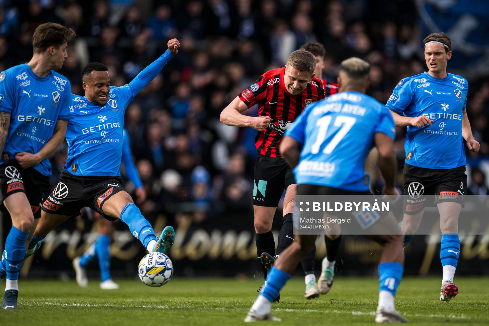 Halmstads Marcus Olsson och Jonathan Svedberg
