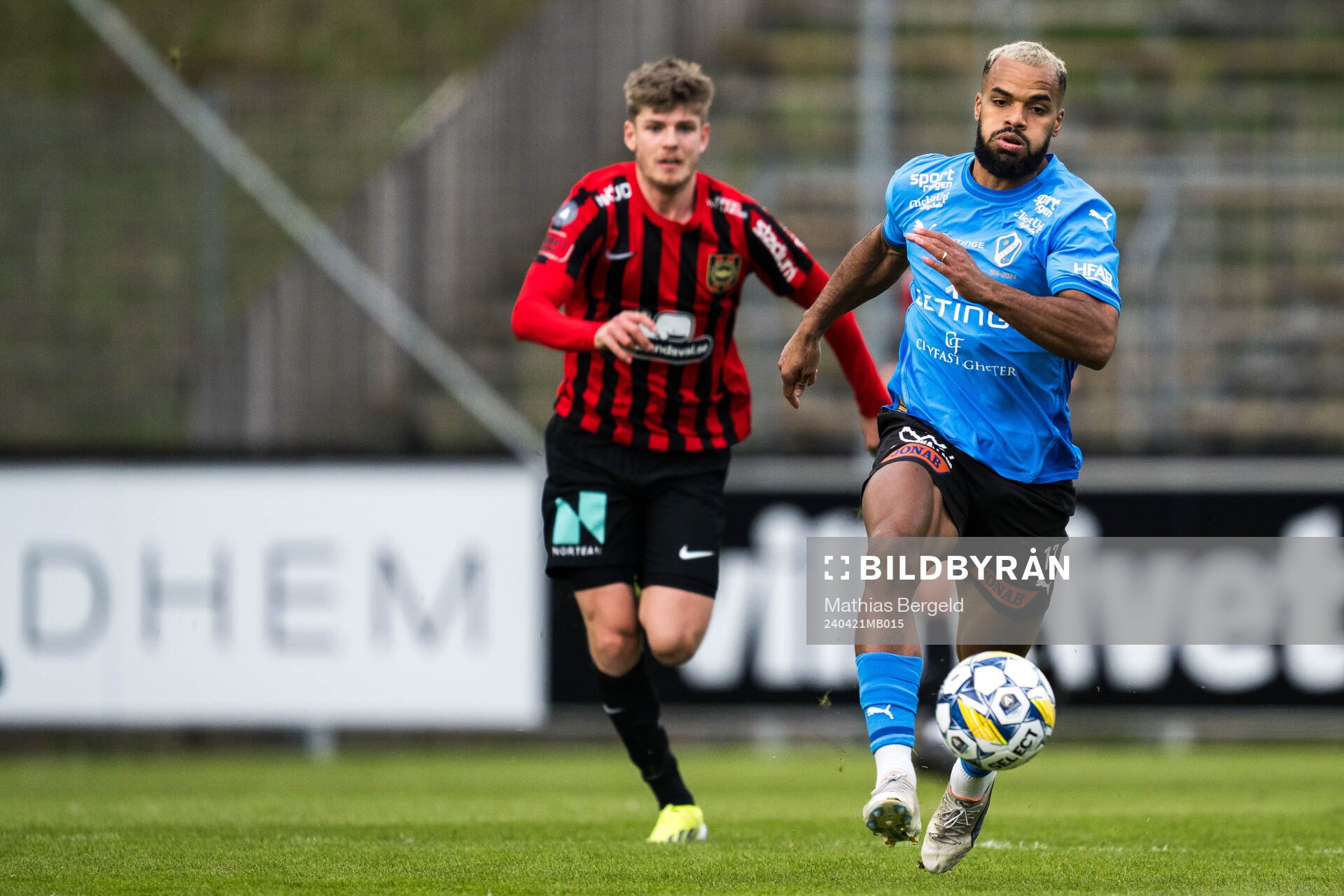 Brommapojkarnas Frederik Christensen  och Halmstads Phil