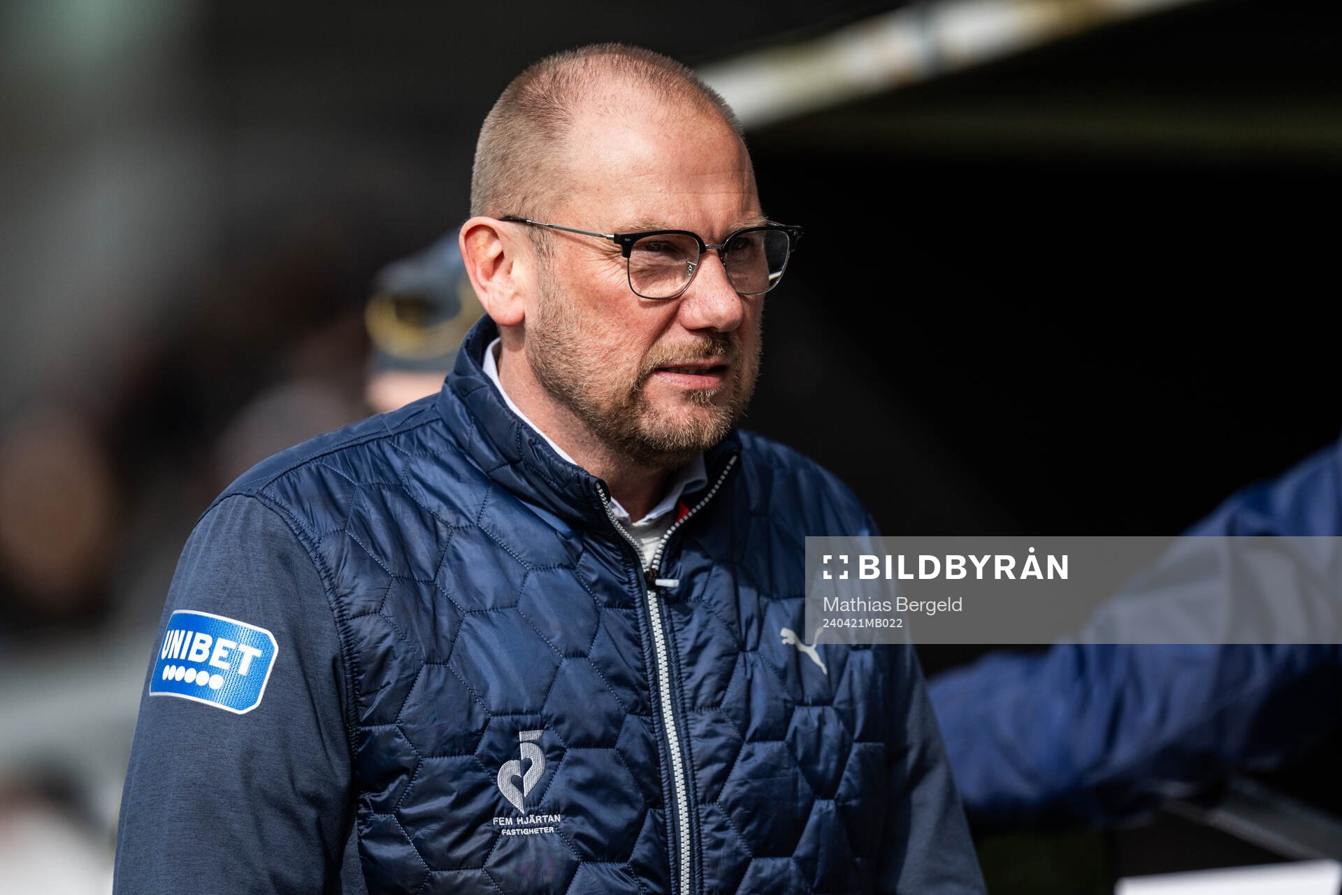 Halmstads tränare Magnus Haglund
