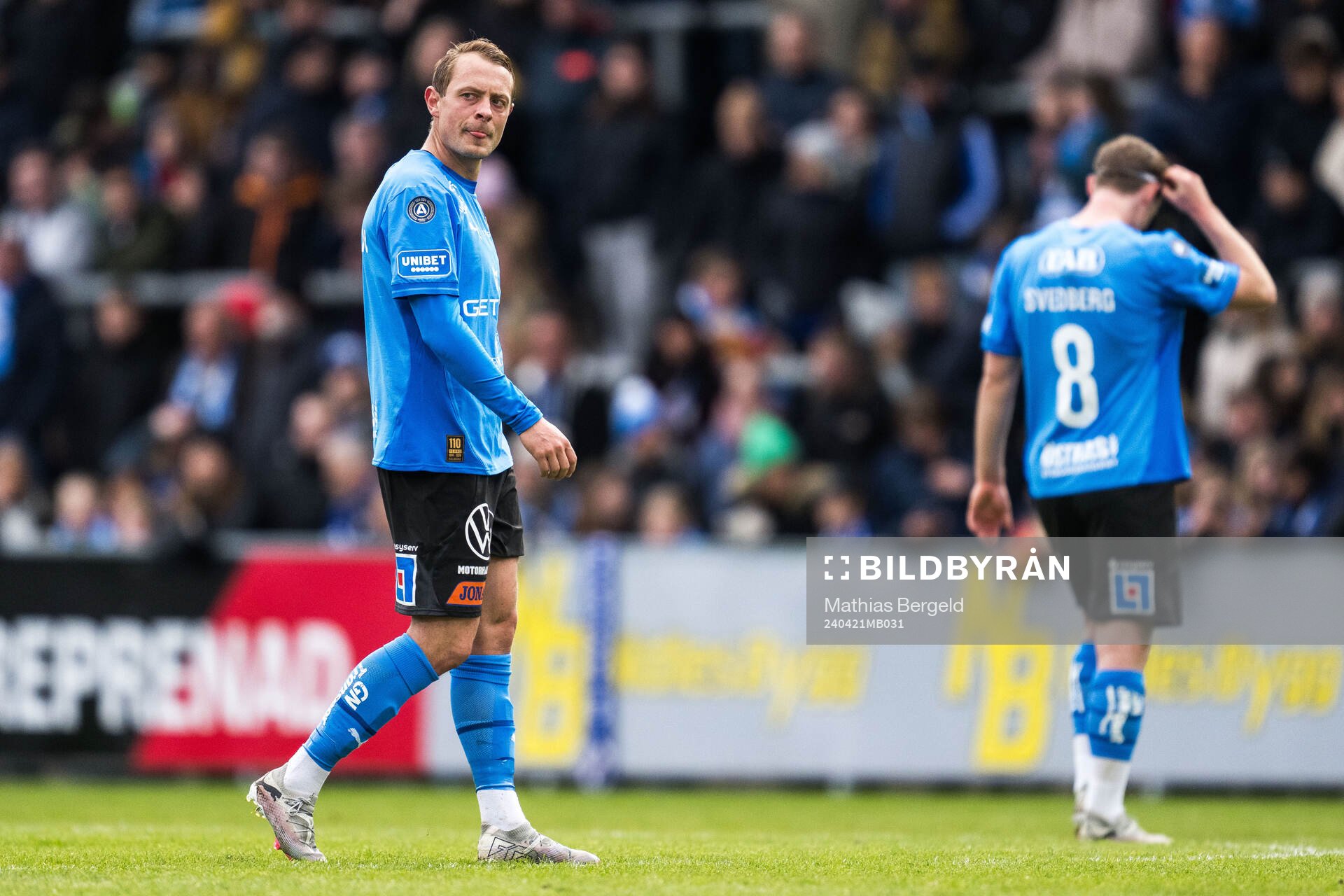 Halmstads Joel Allansson deppar