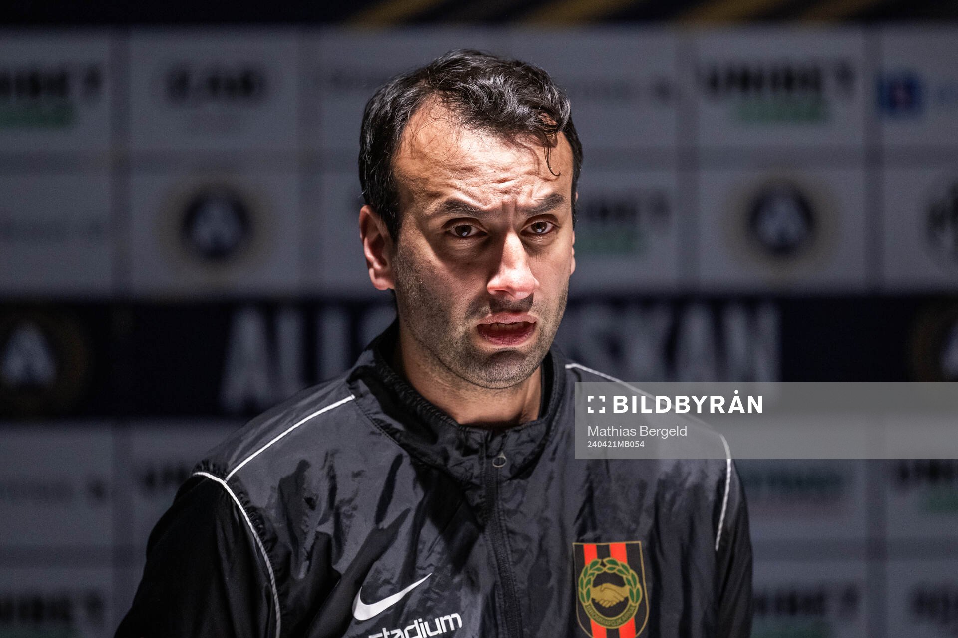 Brommapojkarnas tränare Andreas Engelmark