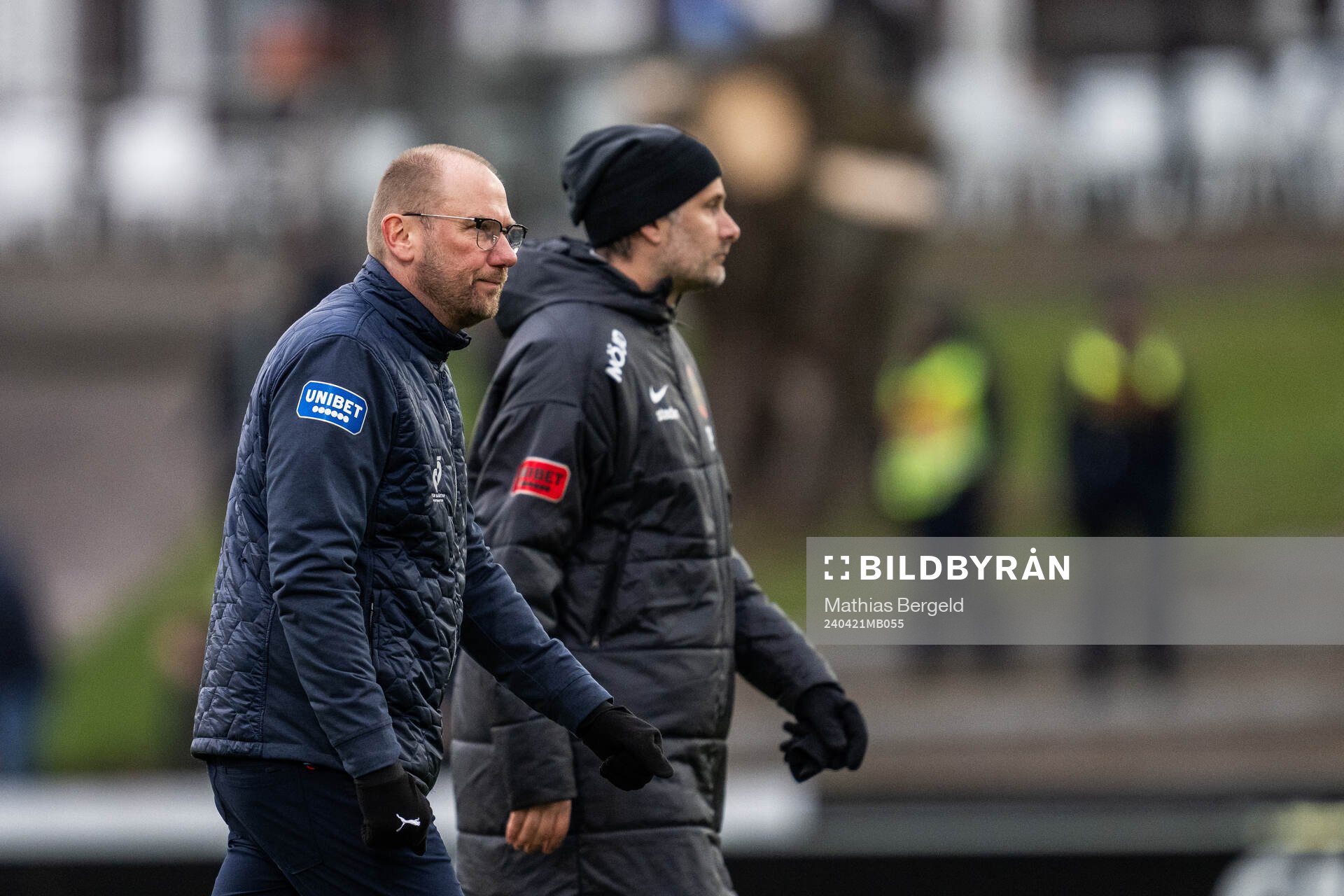 Halmstads tränare Magnus Haglund deppar