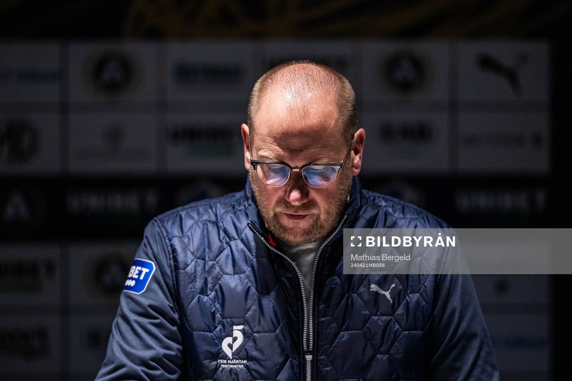 Halmstads tränare Magnus Haglund