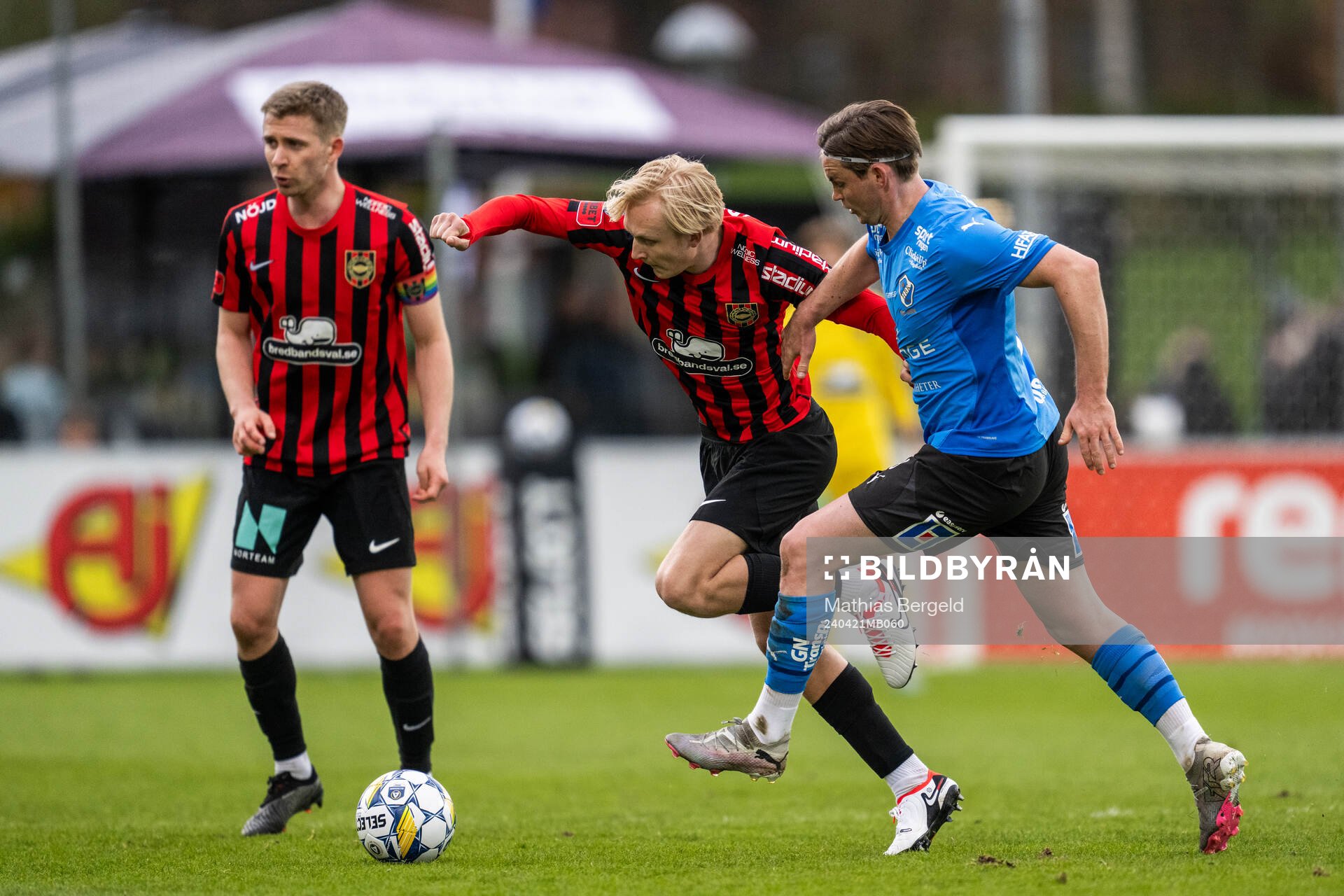 Brommapojkarnas Alfons Lohake och Halmstads Jonathan