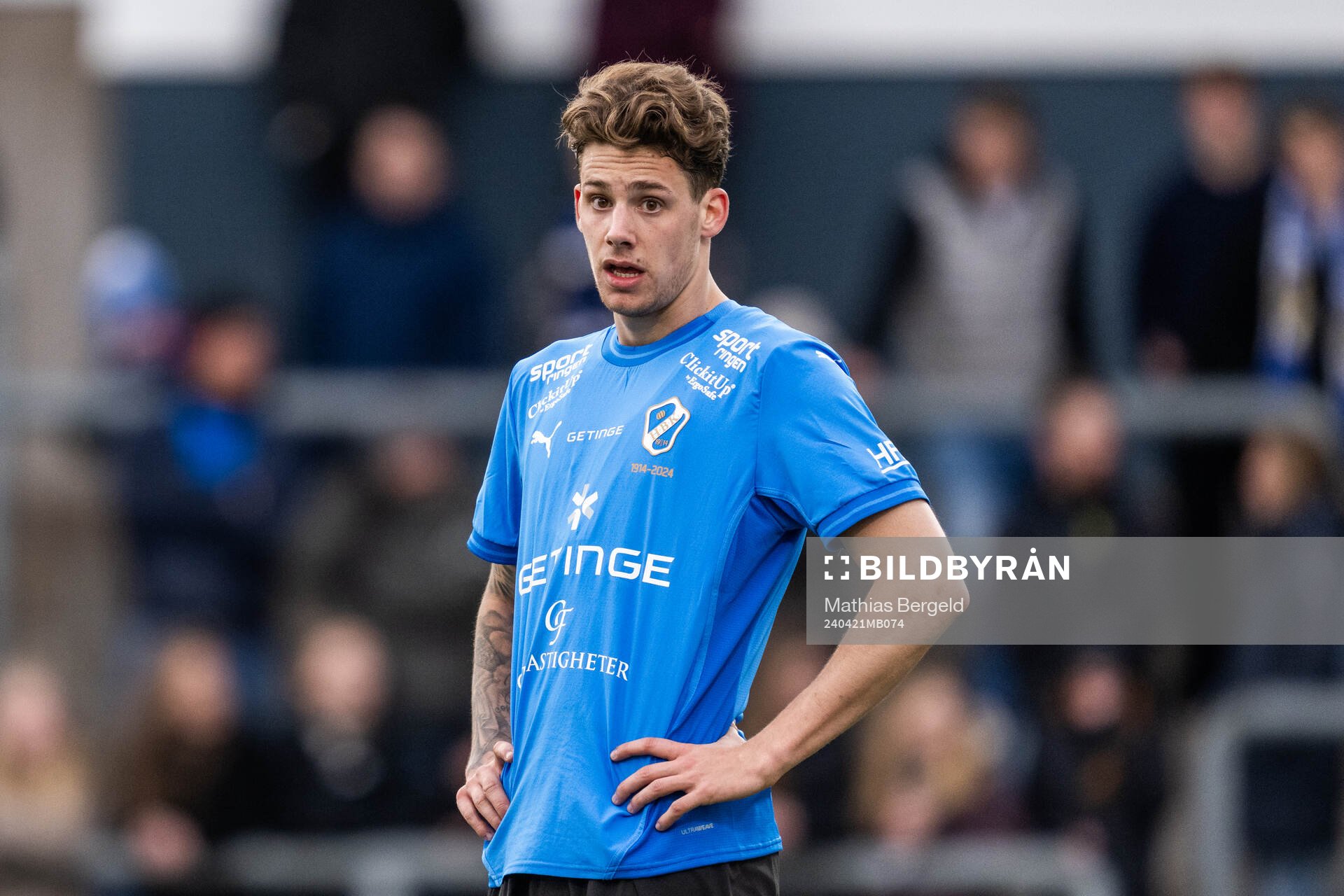 Halmstads Gabriel Wallentin deppar