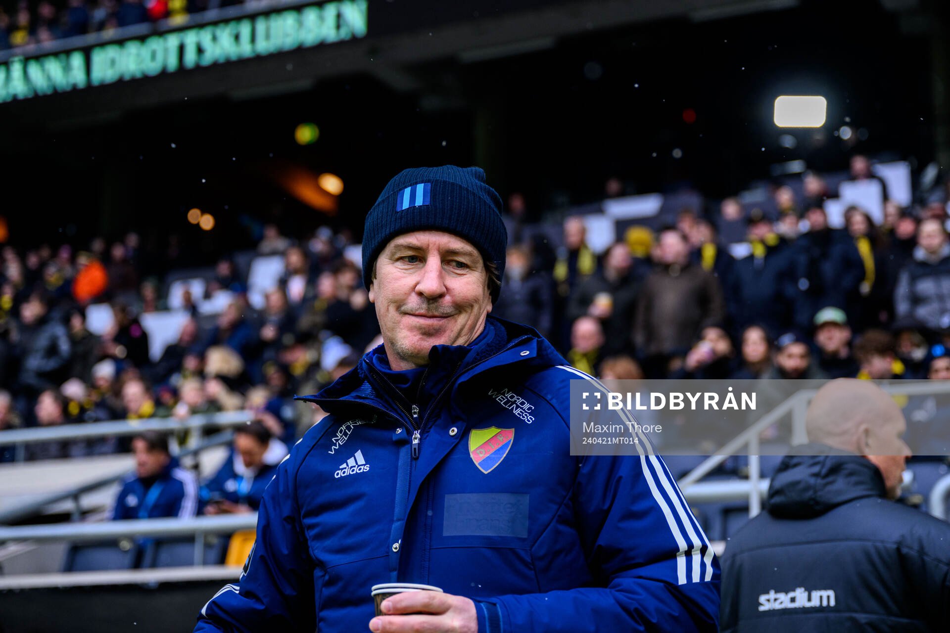 Djurgårdens tränare Thomas Lagerlöf