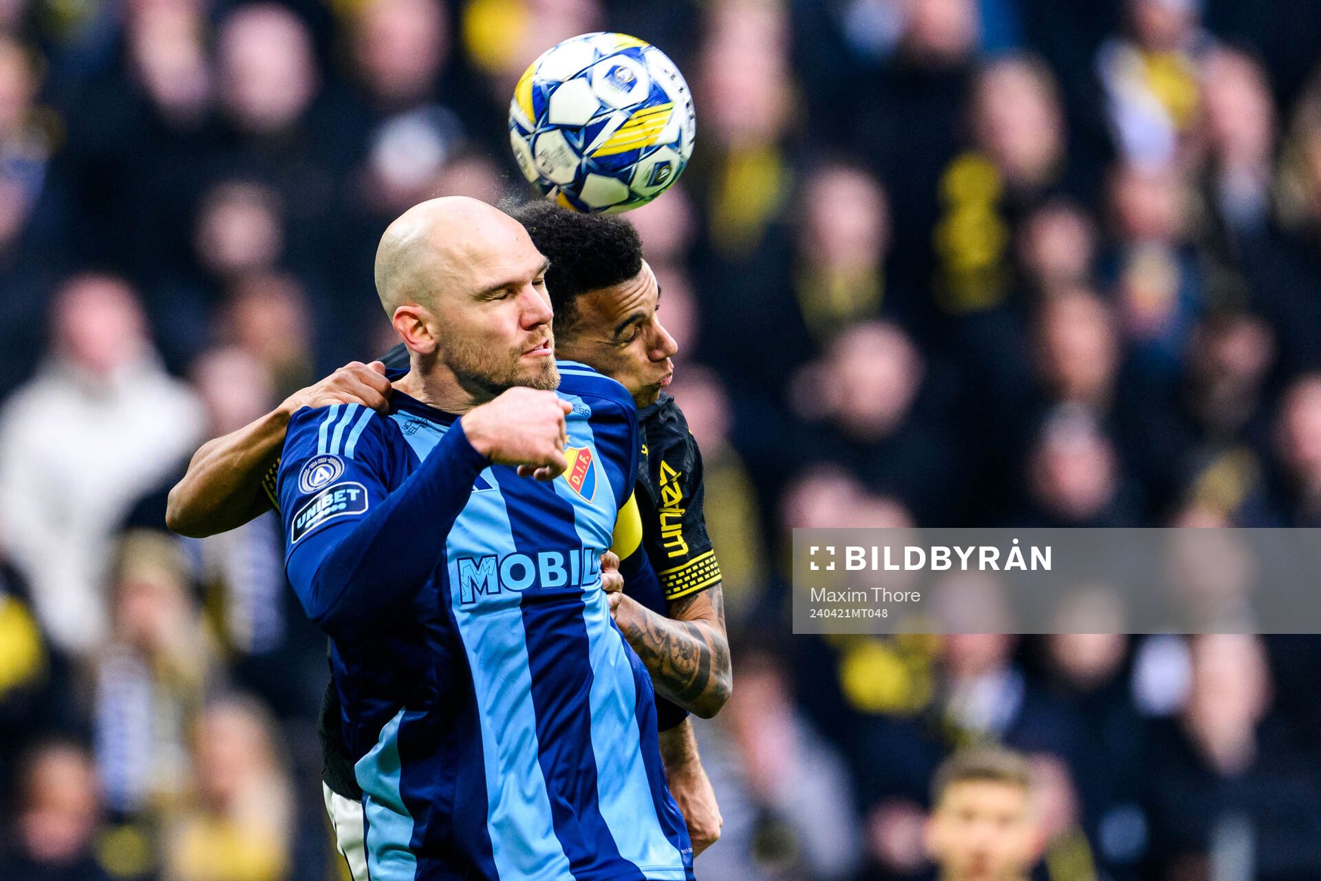 Djurgårdens Marcus Danielson och AIKs Rui Modesto