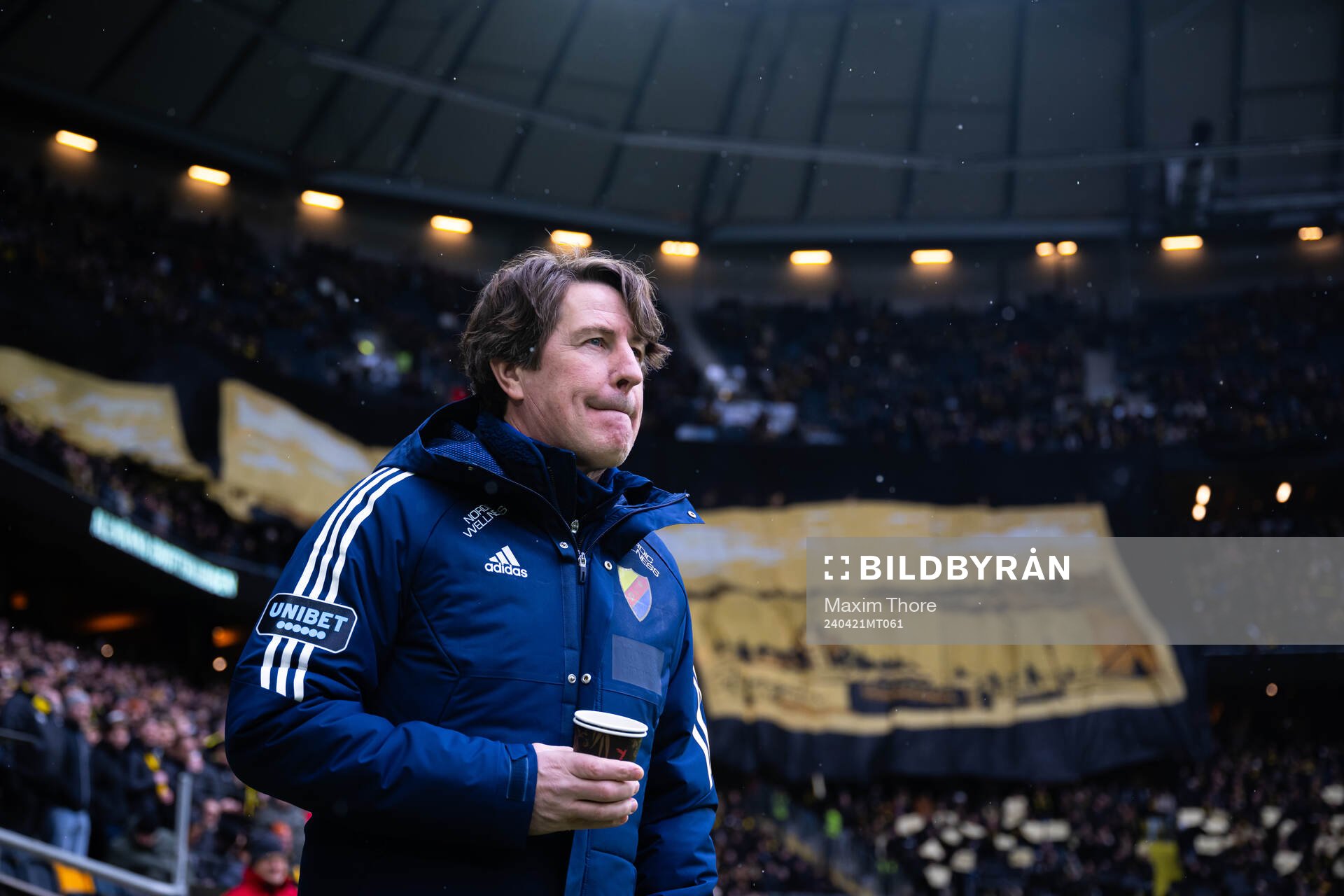 Djurgårdens tränare Thomas Lagerlöf