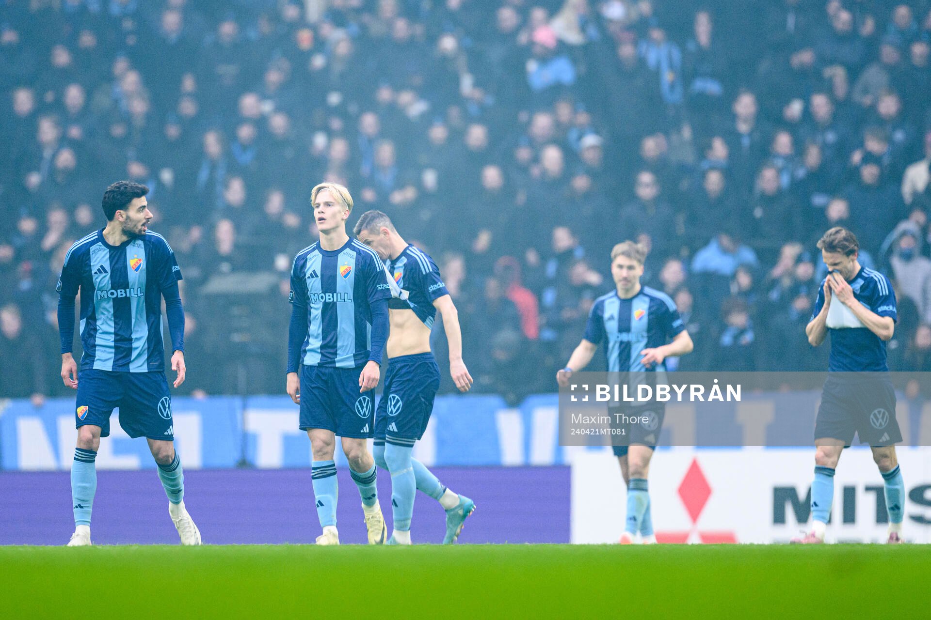 Djurgårdens Lucas Bergvall deppar