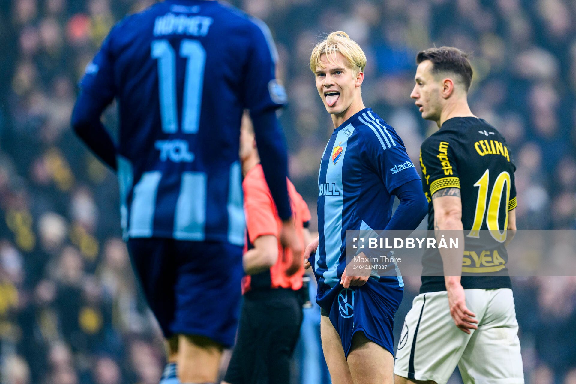 Djurgårdens Lucas Bergvall deppar
