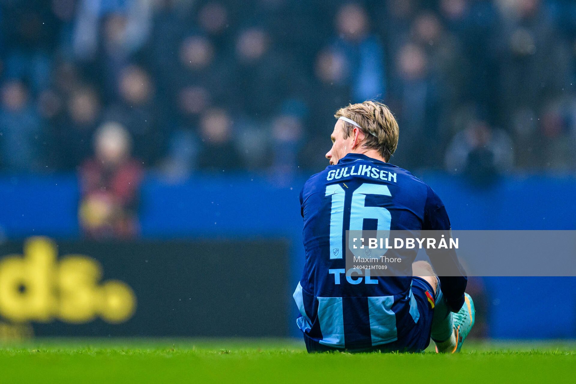 Djurgårdens Tobias Gulliksen deppar