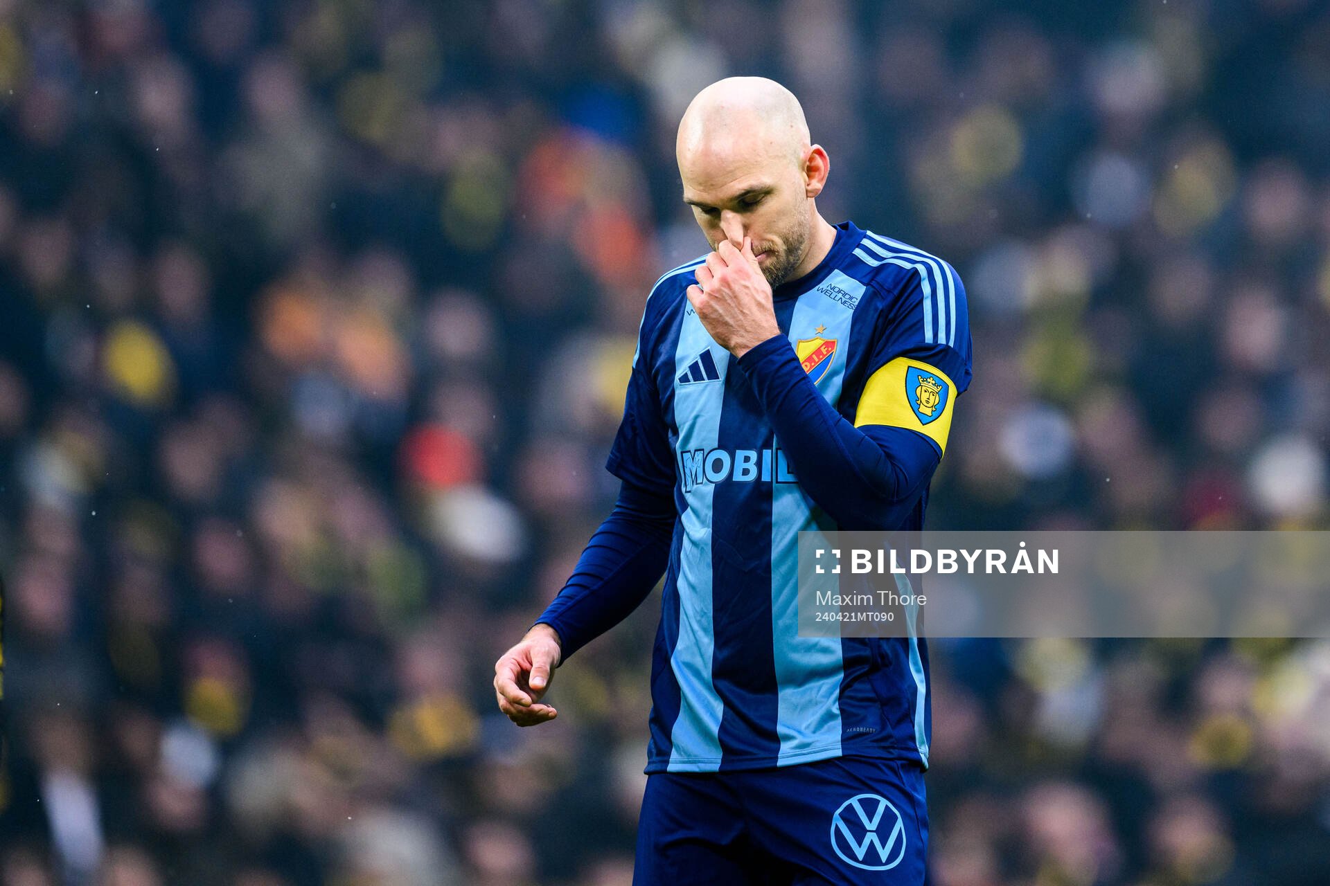 Djurgårdens Marcus Danielson deppar