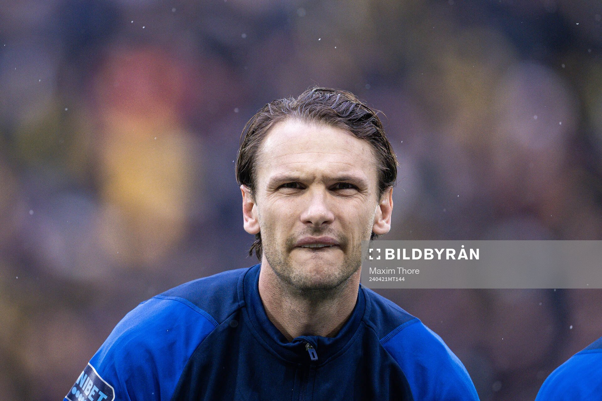 Djurgårdens Albin Ekdal vid lineup