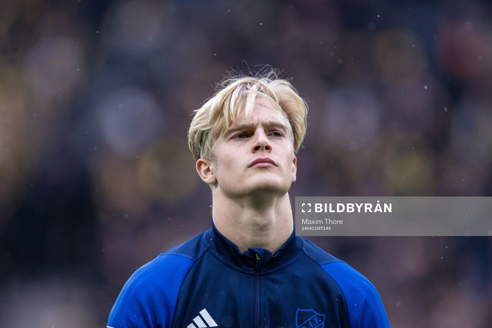 Djurgårdens Lucas Bergvall vid lineup