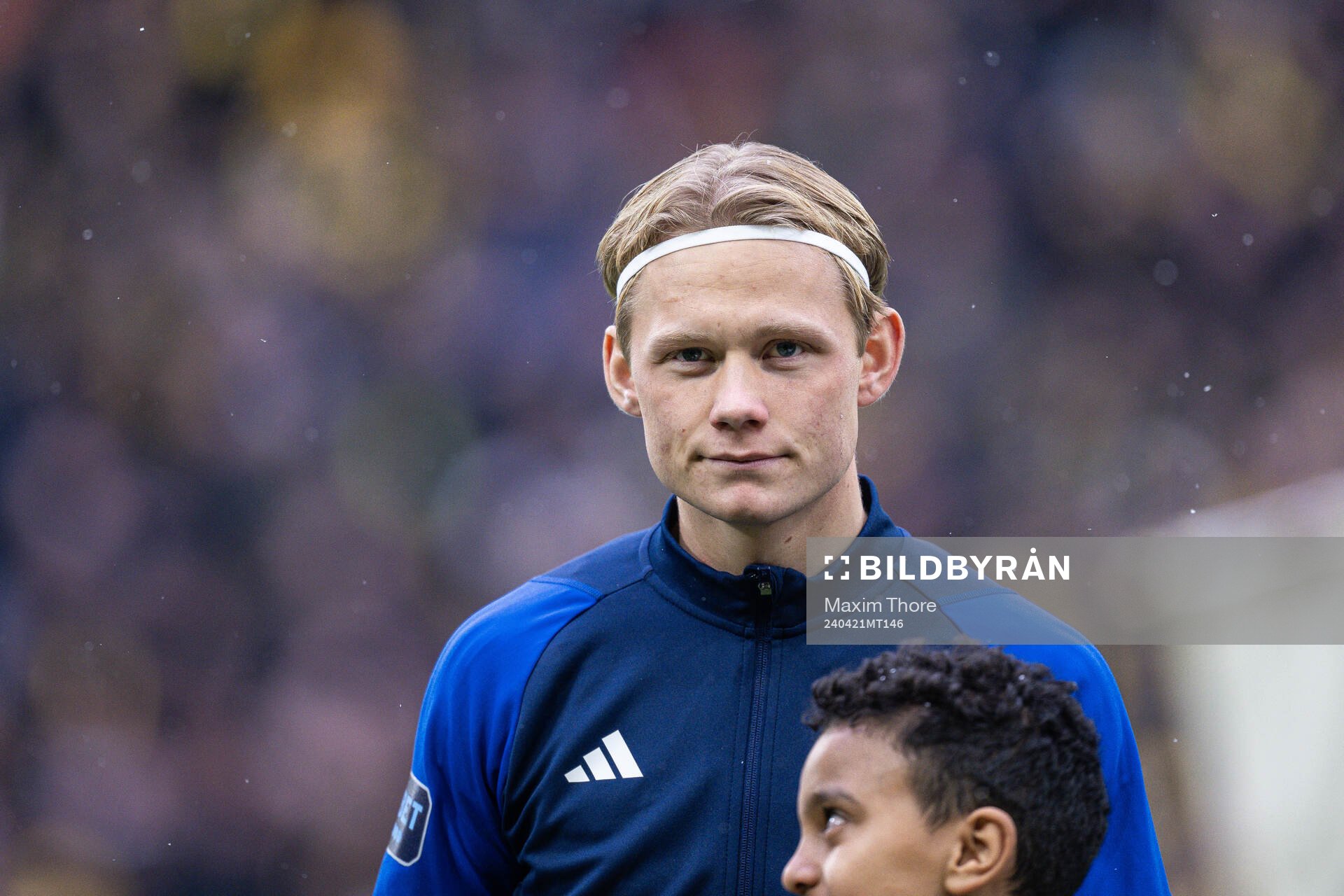 Djurgårdens Tobias Gulliksen vid lineup