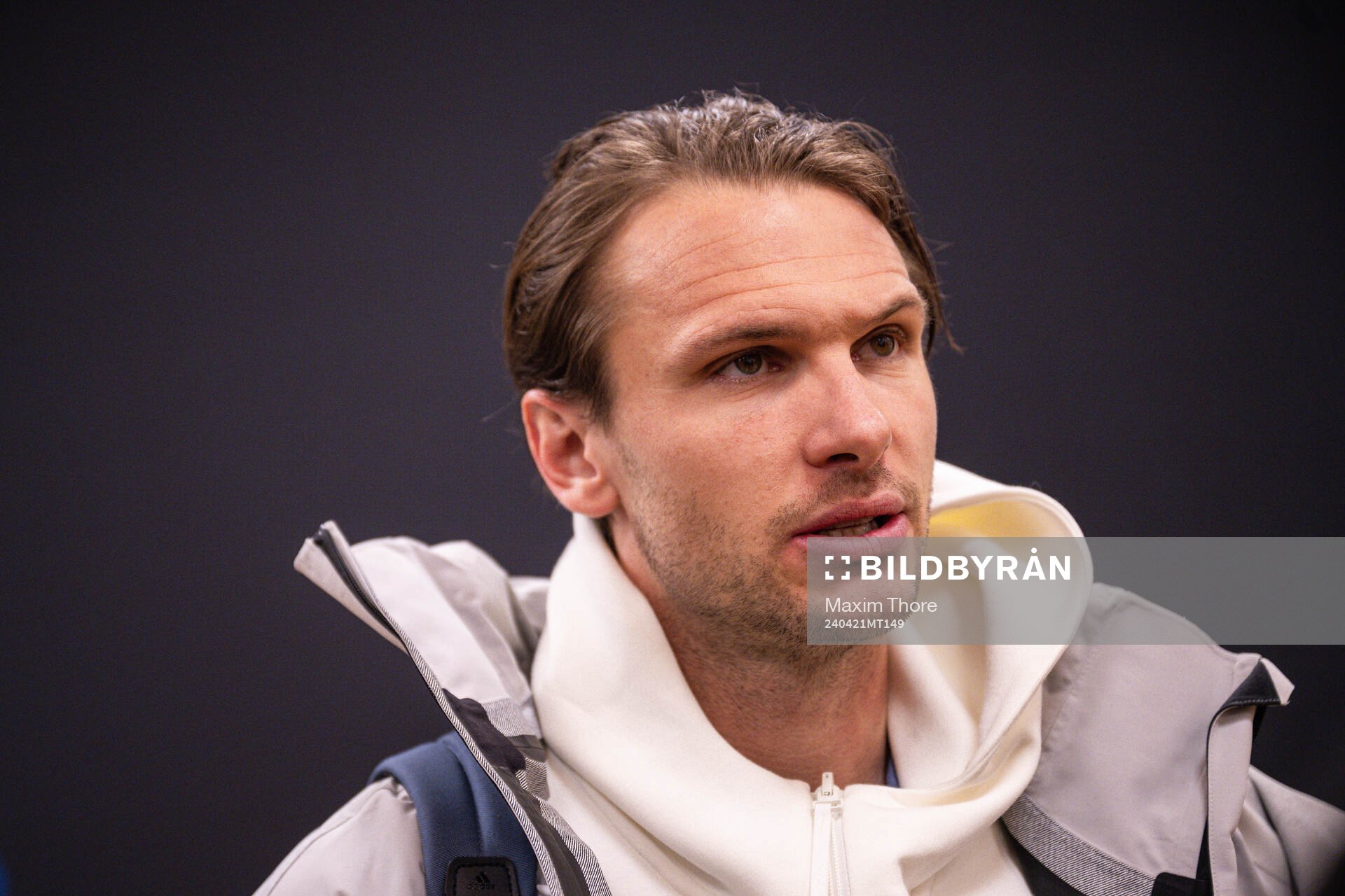 Djurgårdens Albin Ekdal vid lineup