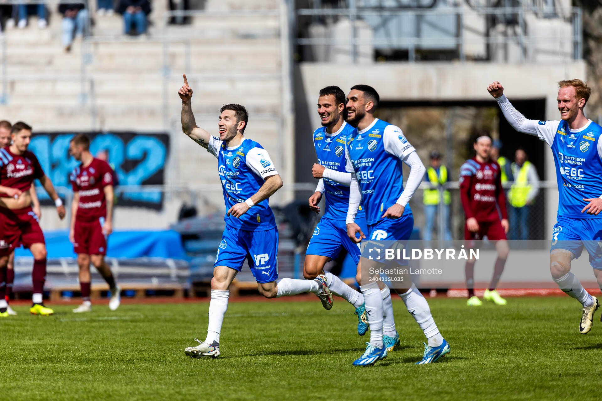 under fotbollsmatchen i Superettan mellan IK Oddevold och