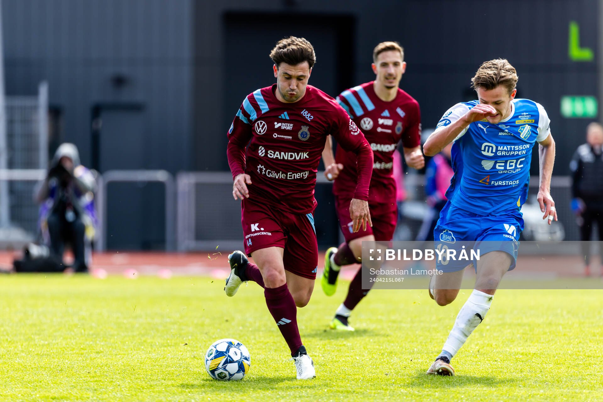 Gefles Iu Ranera Grau och IK Oddevolds Gustav Forssell